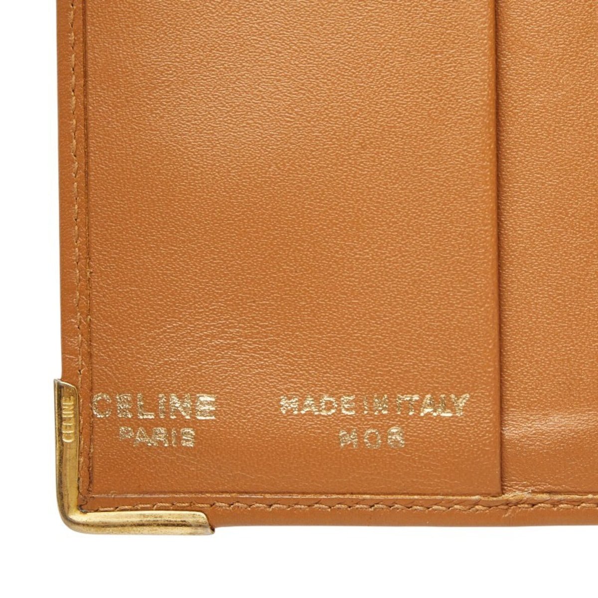 Celine Macadam Brown Pvc Leather Wallet (Bi-Fold) (Pre-Owned)