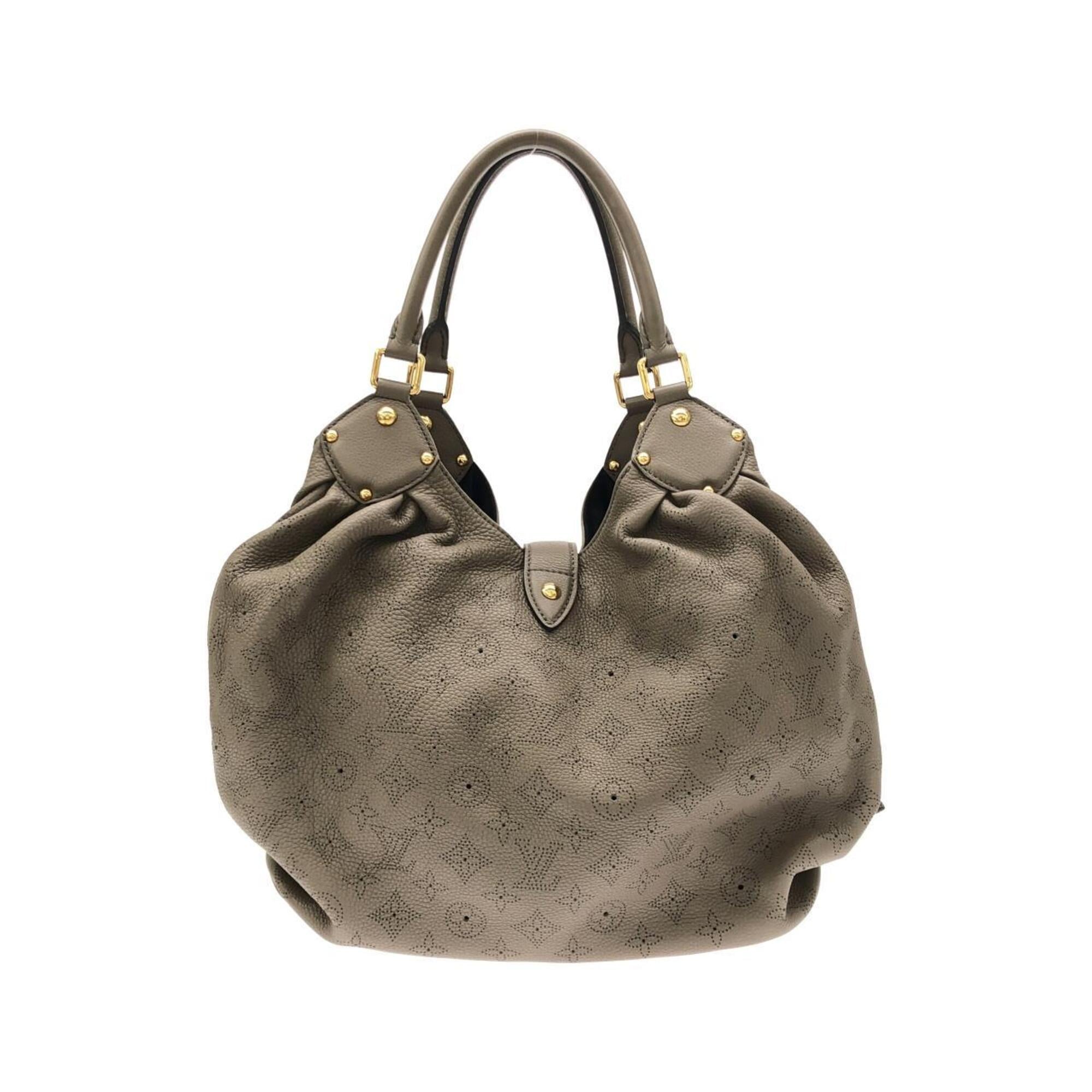 Louis Vuitton Beige Leather Handbag (Pre-Owned)