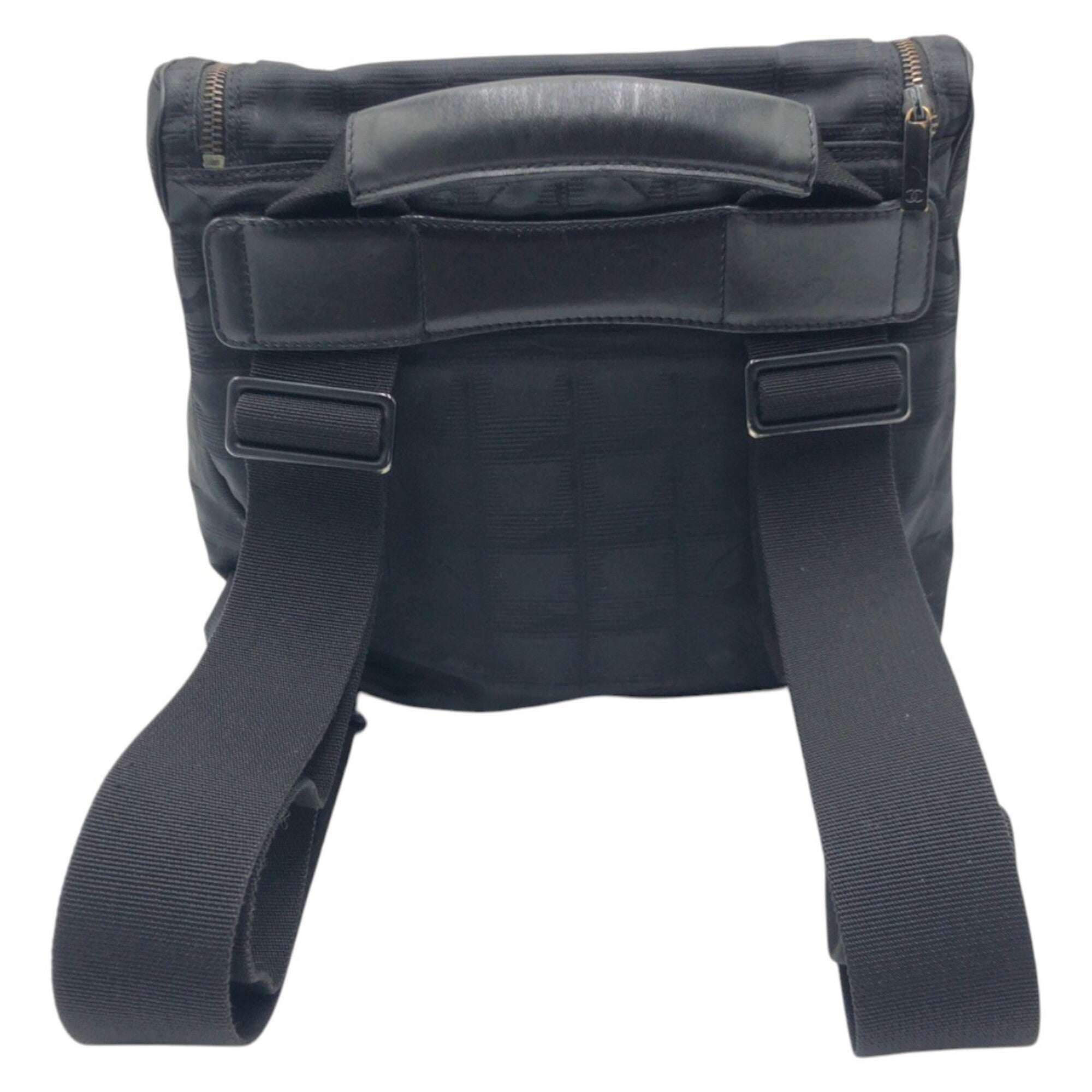 Chanel Black Nylon Backpack (Pre-Owned)