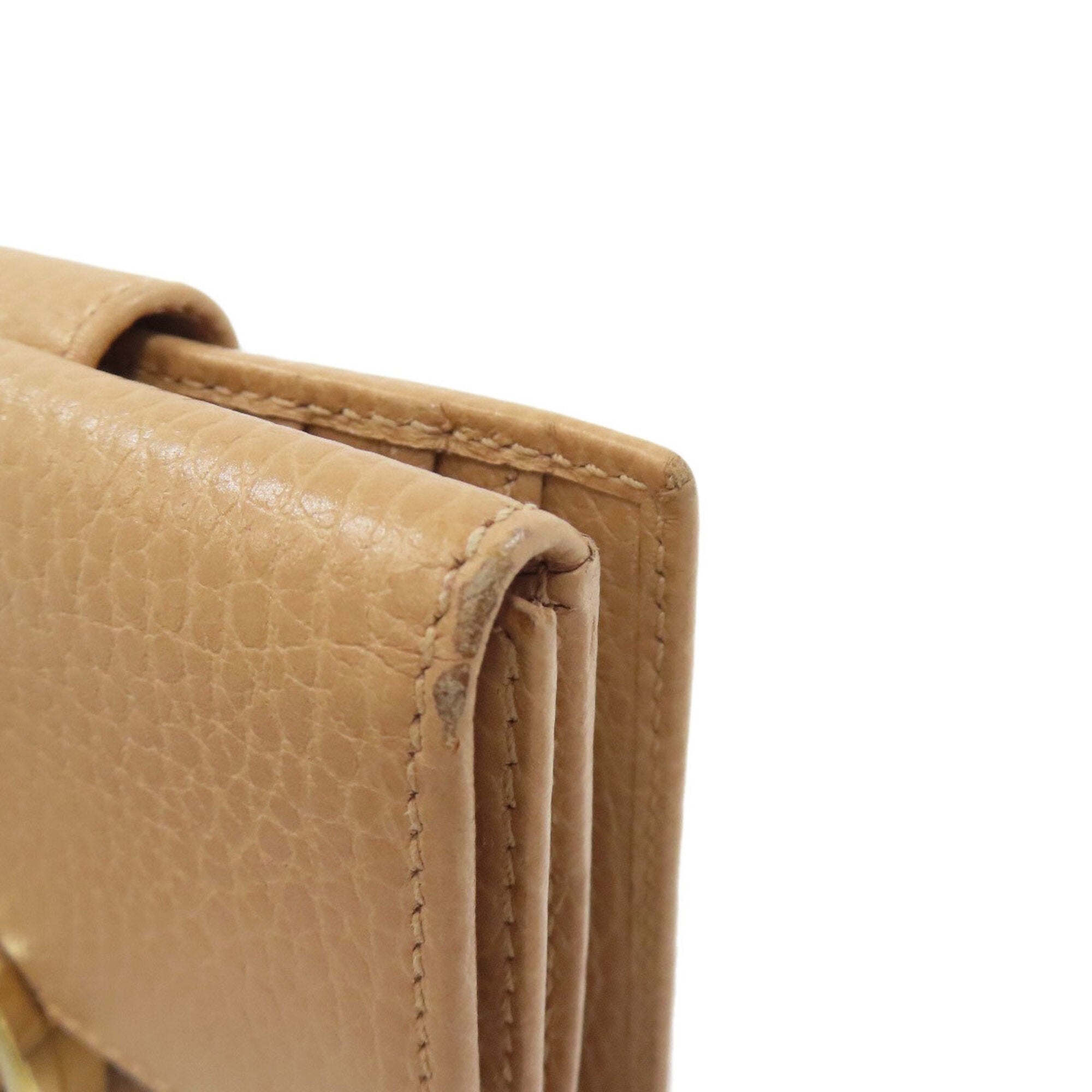 Gucci Brown Leather Wallet (Bi-Fold) (Pre-Owned)