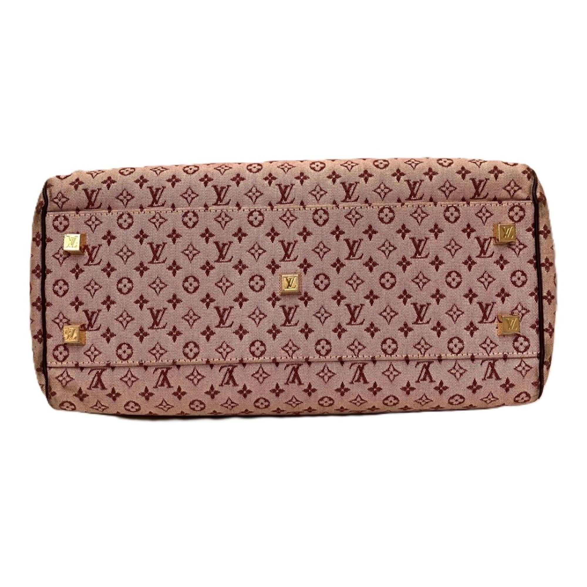 Louis Vuitton Monogram Mini Red Color Monogram Leather Handbag (Pre-Owned)