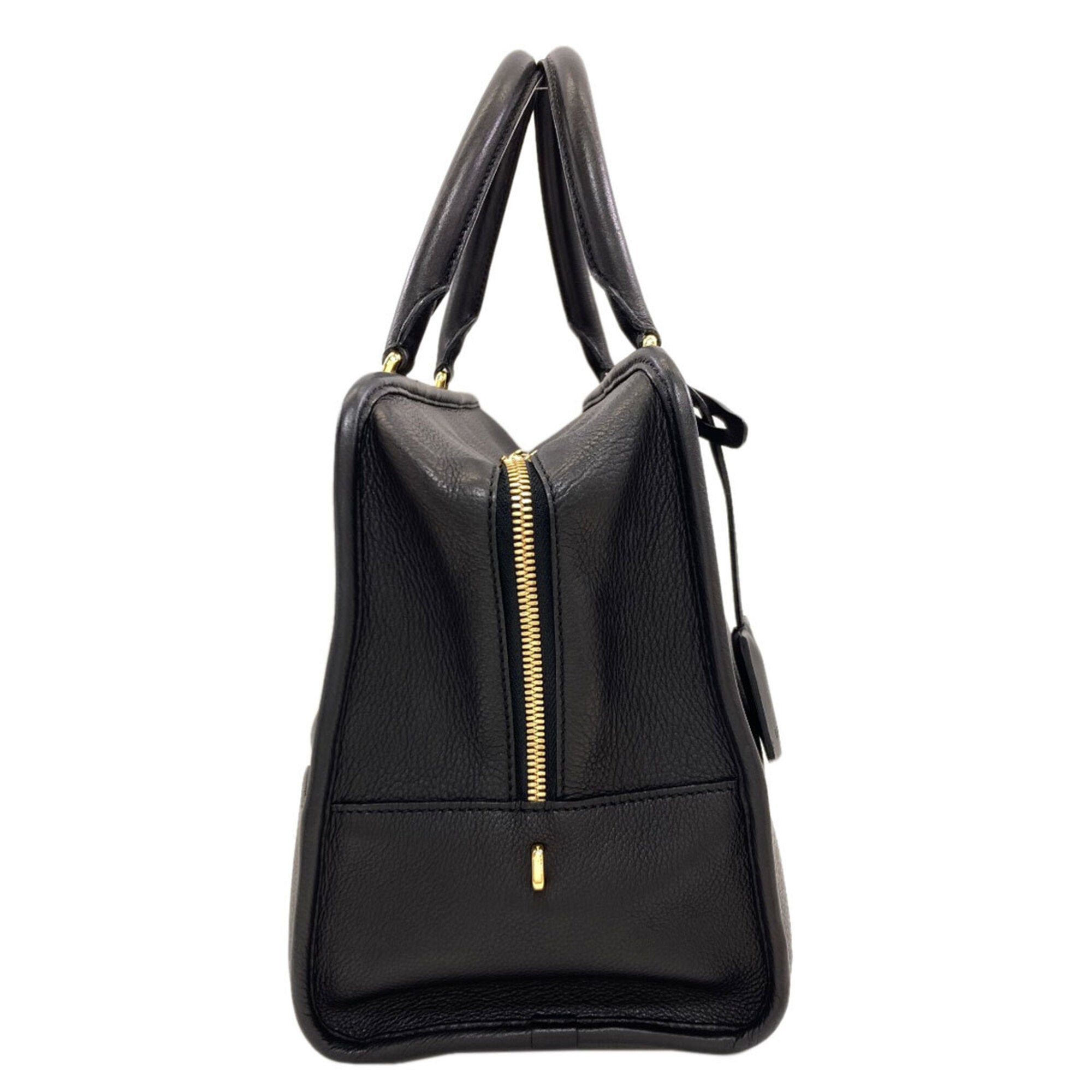 Loewe Amazona Black Leather Handbag (Pre-Owned)