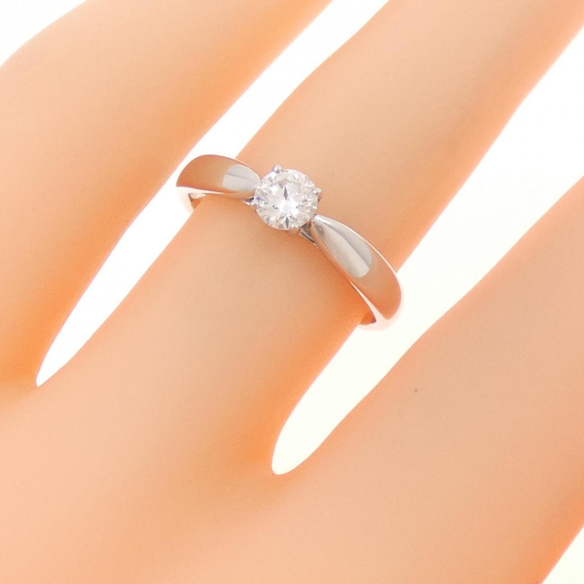 Tiffany Platinum Platinum 950 Band Ring (Pre-Owned)