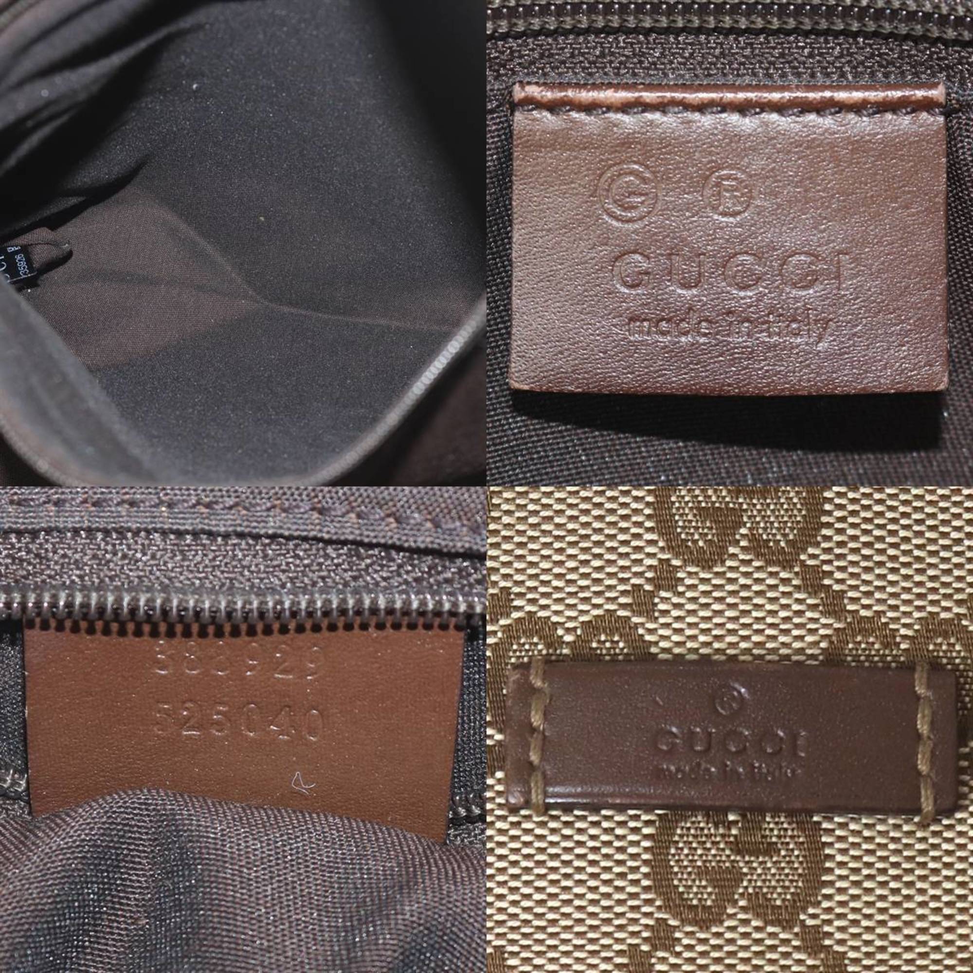 Gucci Beige Leather Tote Bag (Pre-Owned)