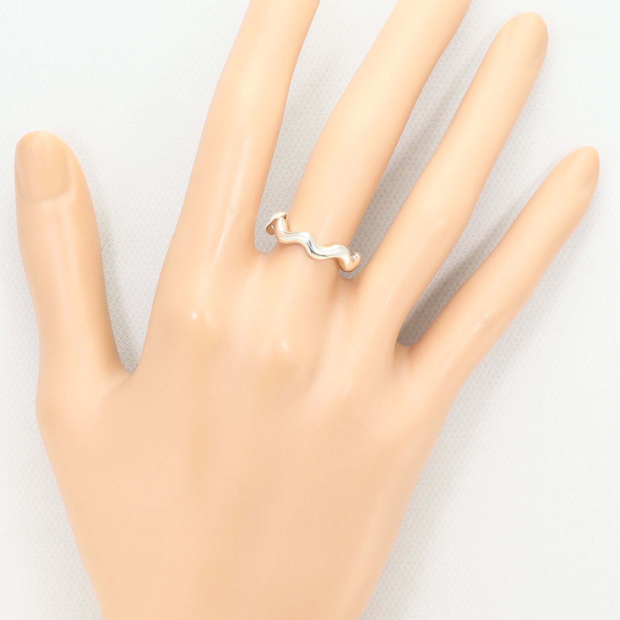 Tiffany Silver Silver 925 Band Ring (Pre-Owned)