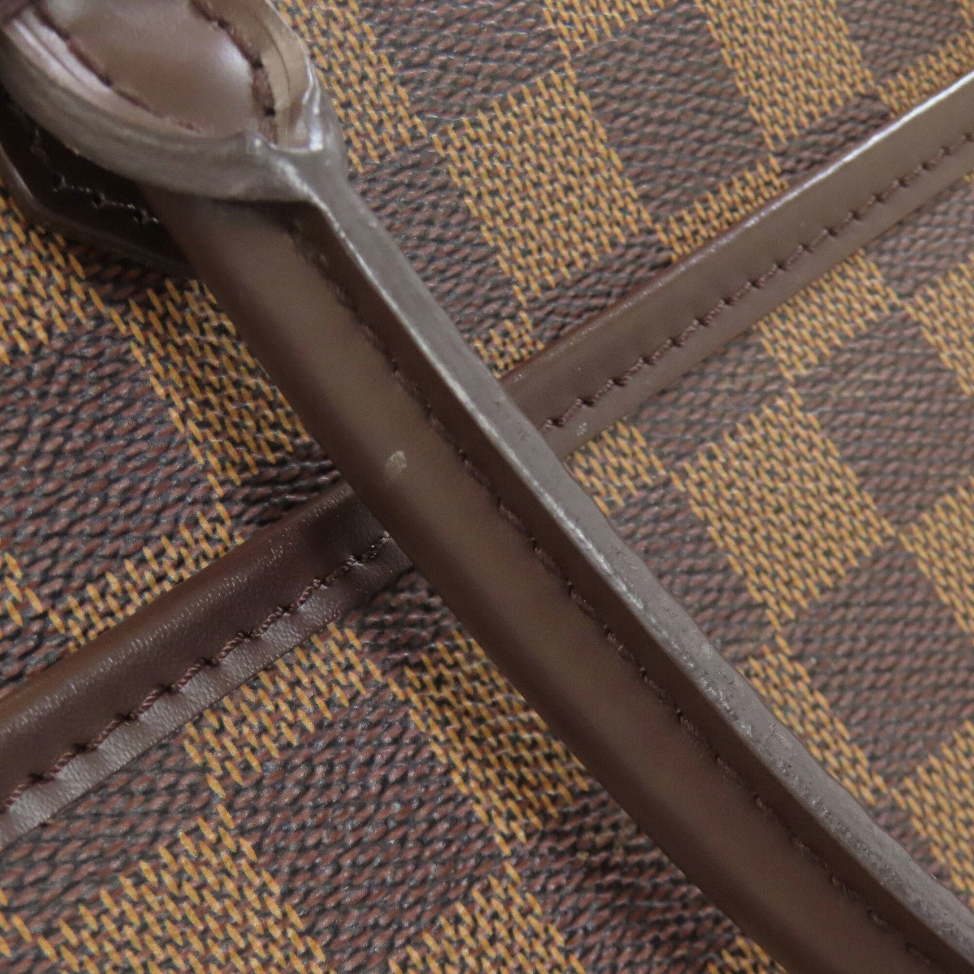 Louis Vuitton Damier Damier Canvas Ebene Damier Canvas Handbag (Pre-Owned)