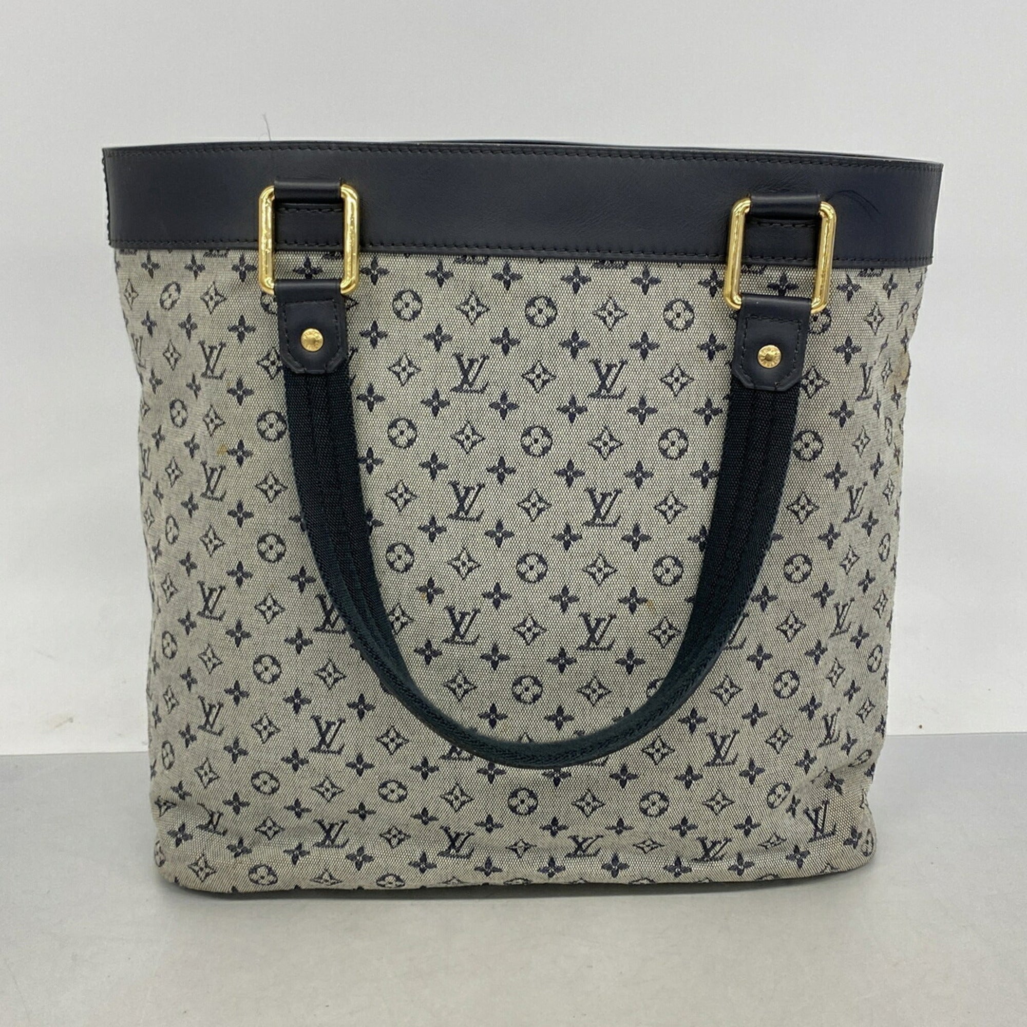 Louis Vuitton Blue Tote Bag (Pre-Owned)