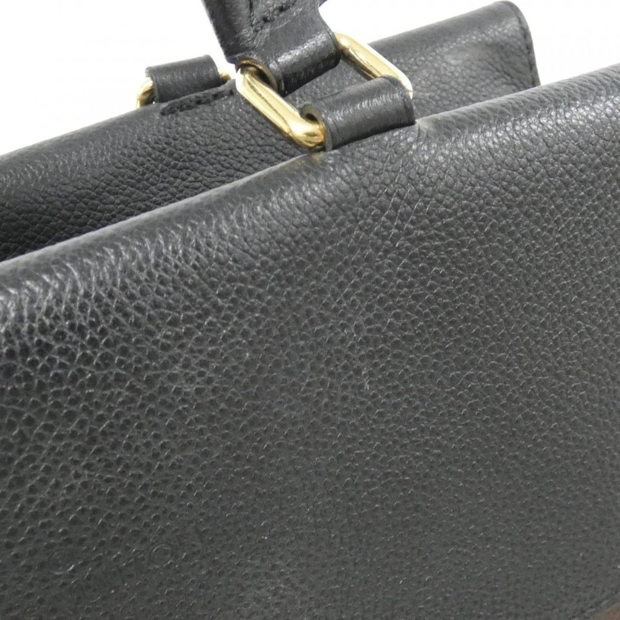 Louis Vuitton Monogram Black Marron Monogram Monogram Leather Handbag (Pre-Owned)