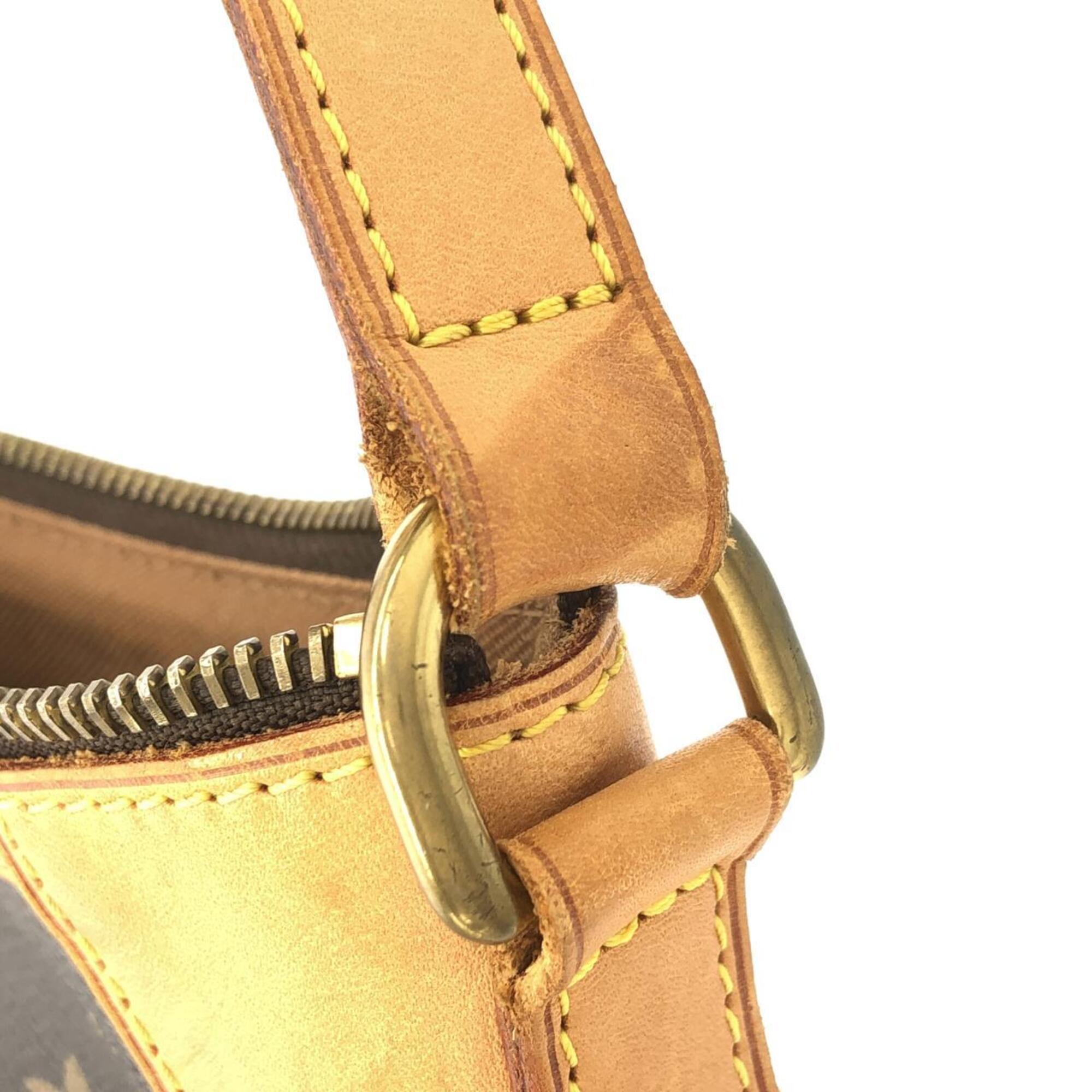 Louis Vuitton Brown Coated Canvas Shoulder Bag (Pre-Owned)