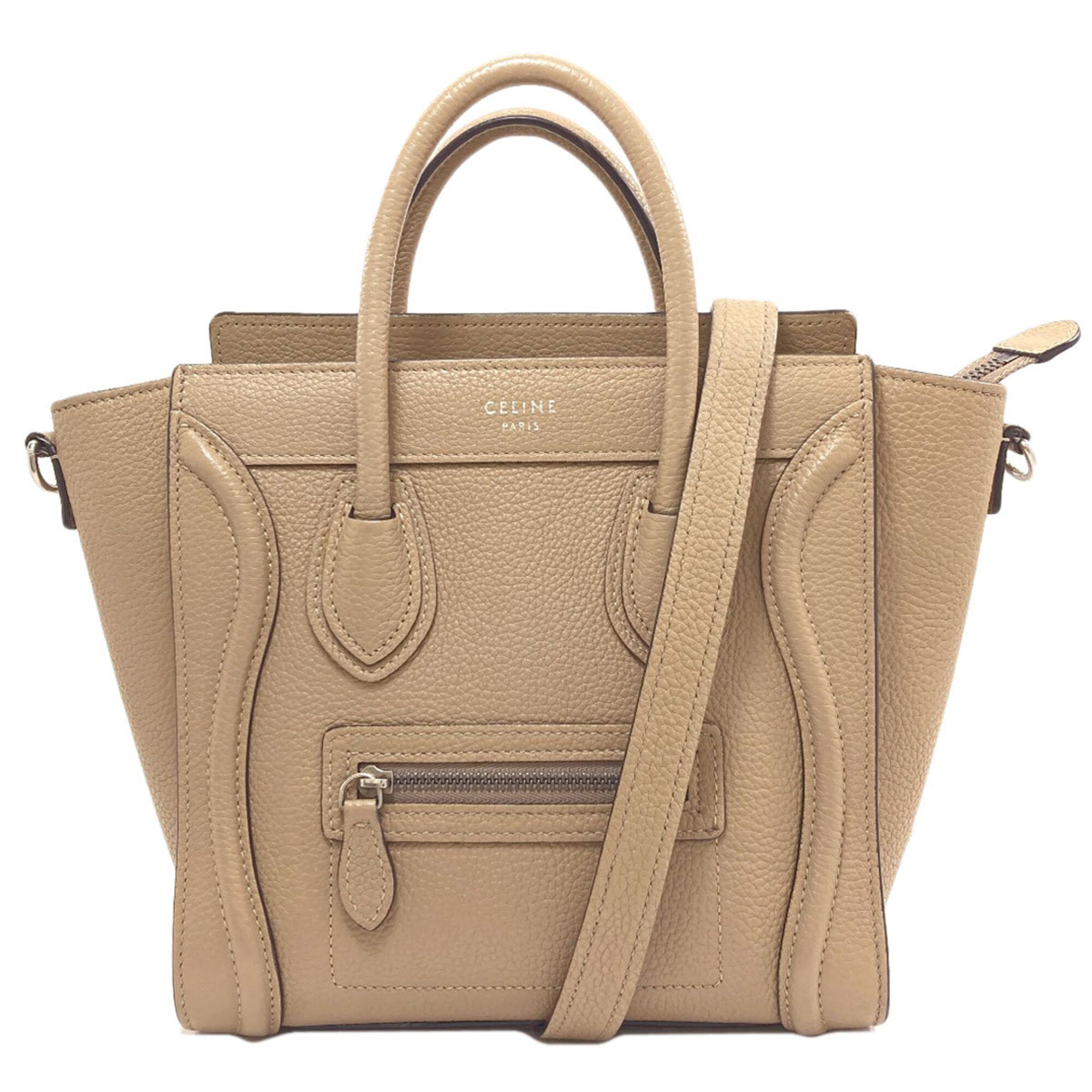 Celine Brown Leather Handbag (Pre-Owned)