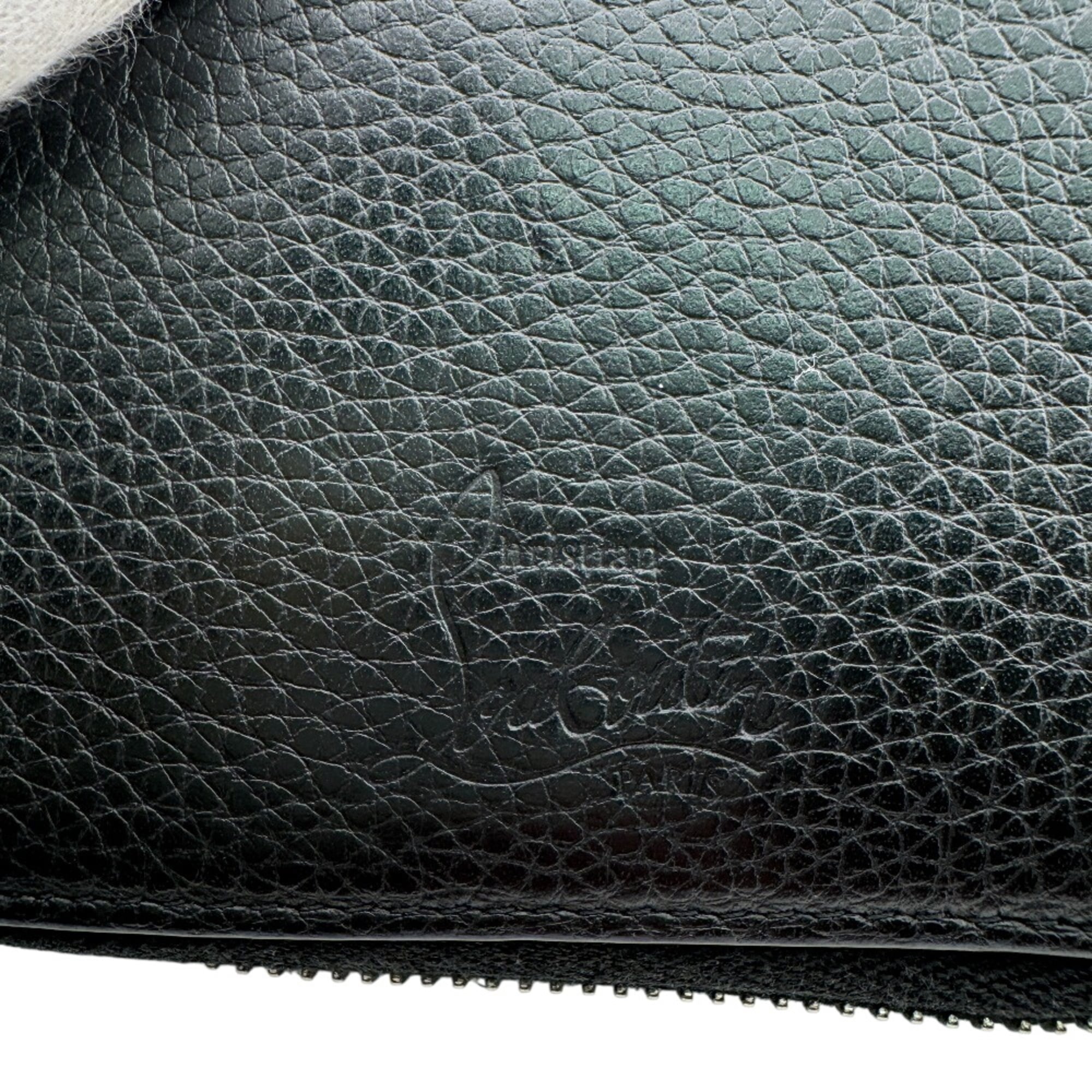 Christian Louboutin Black Leather Wallet (Bi-Fold) (Pre-Owned)