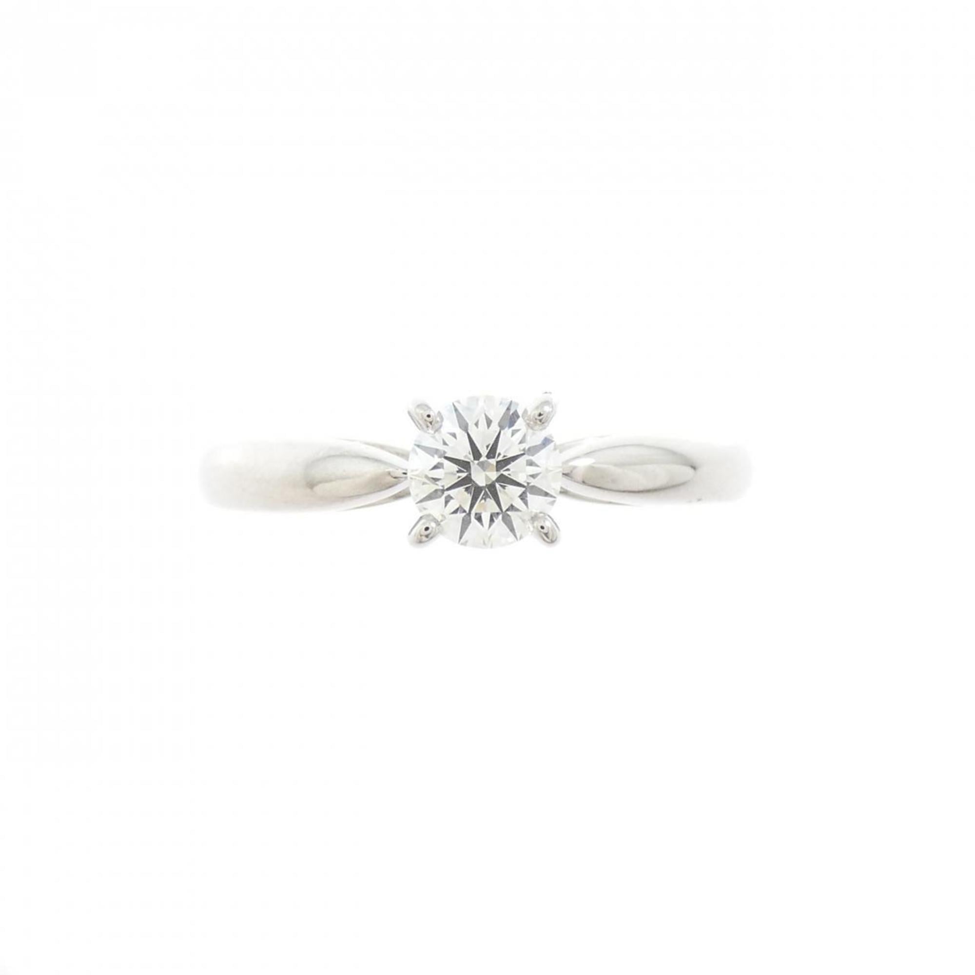 Van Cleef & Arpels Platinum Platinum 950 Band Ring (Pre-Owned)