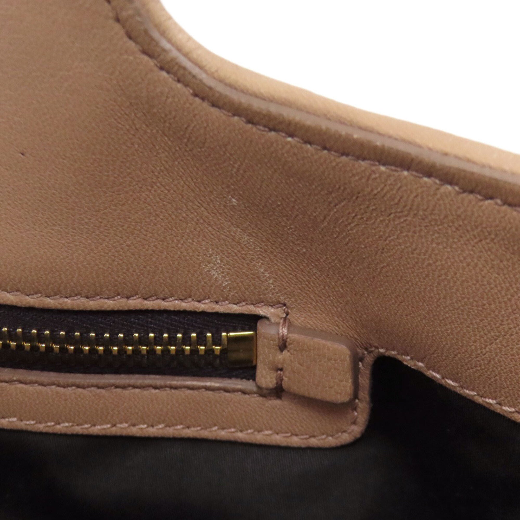 Miu Miu Brown Leather Handbag (Pre-Owned)
