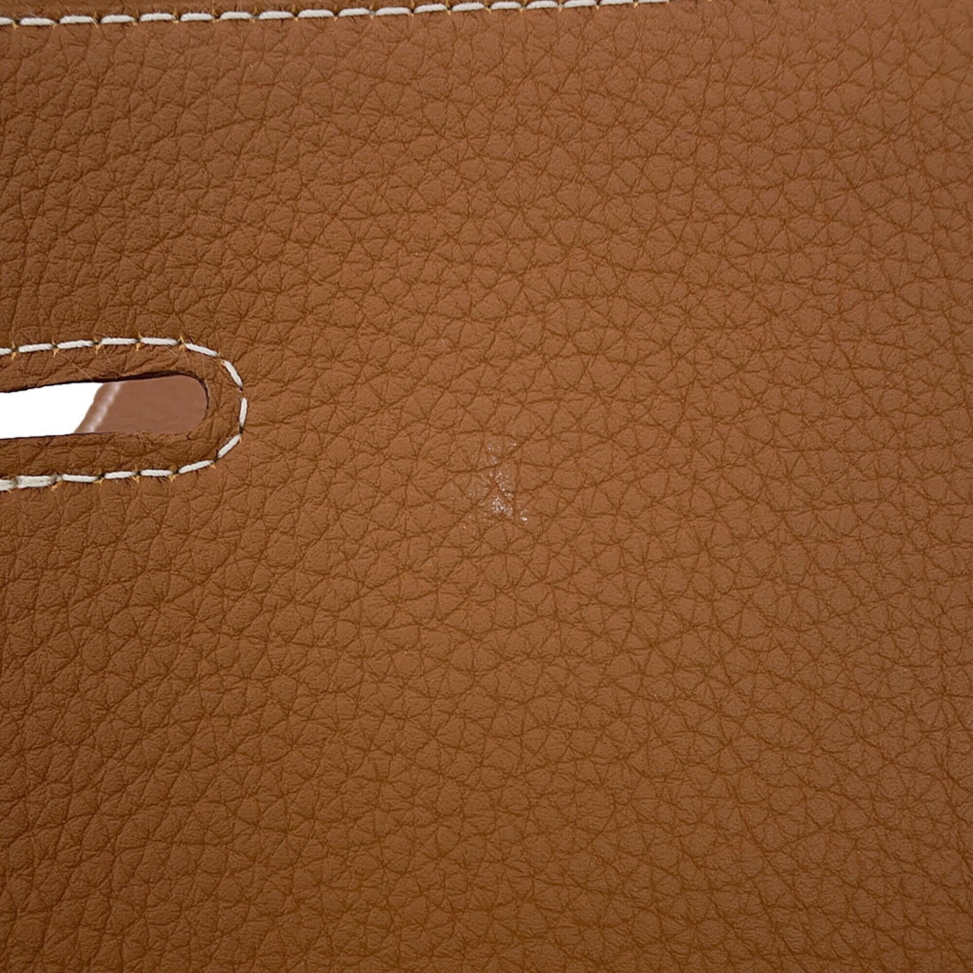 Hermes Kara Gold Togo Leather Shoulder Bag (Pre-Owned)