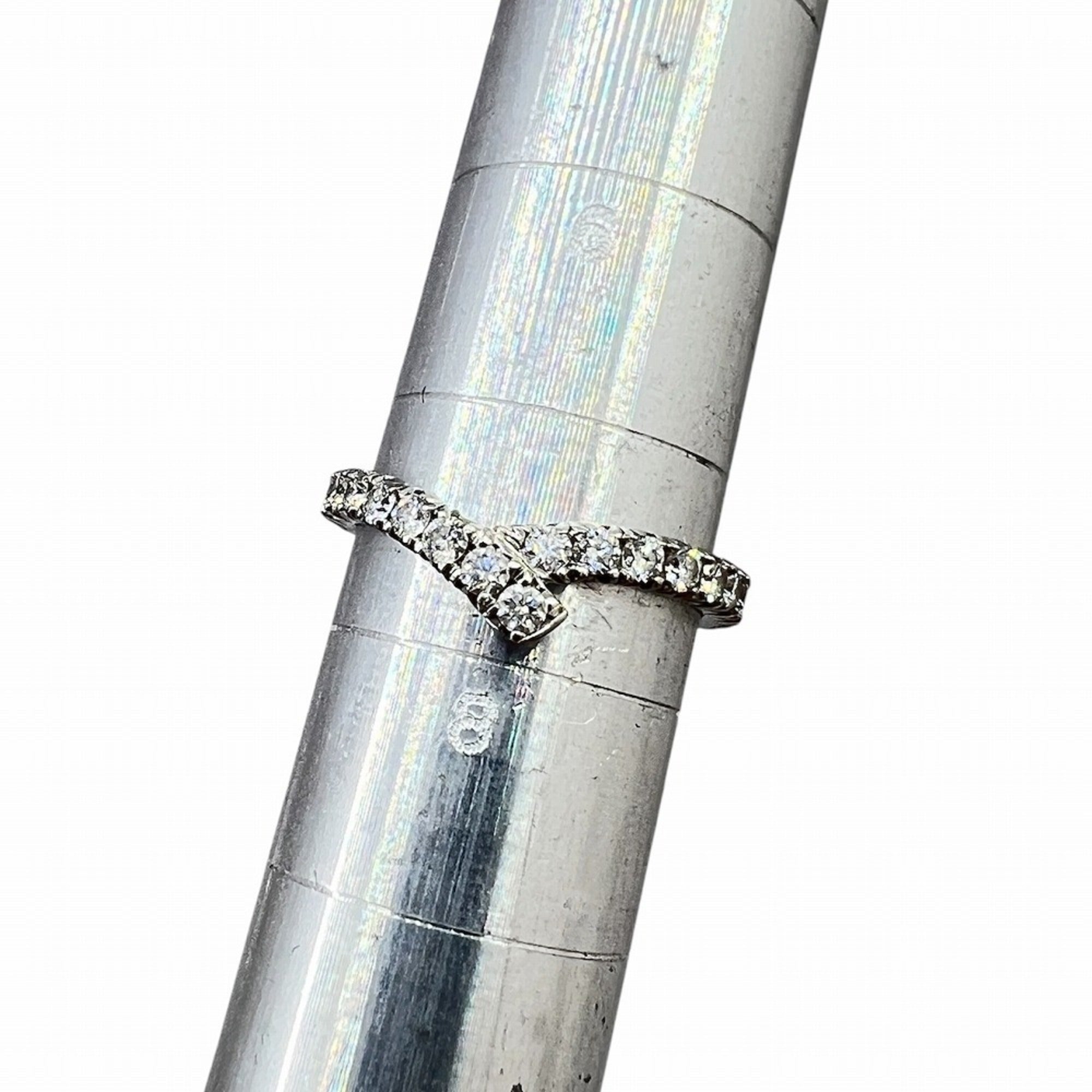 Harry Winston Platinum Platinum 950 Band Ring (Pre-Owned)