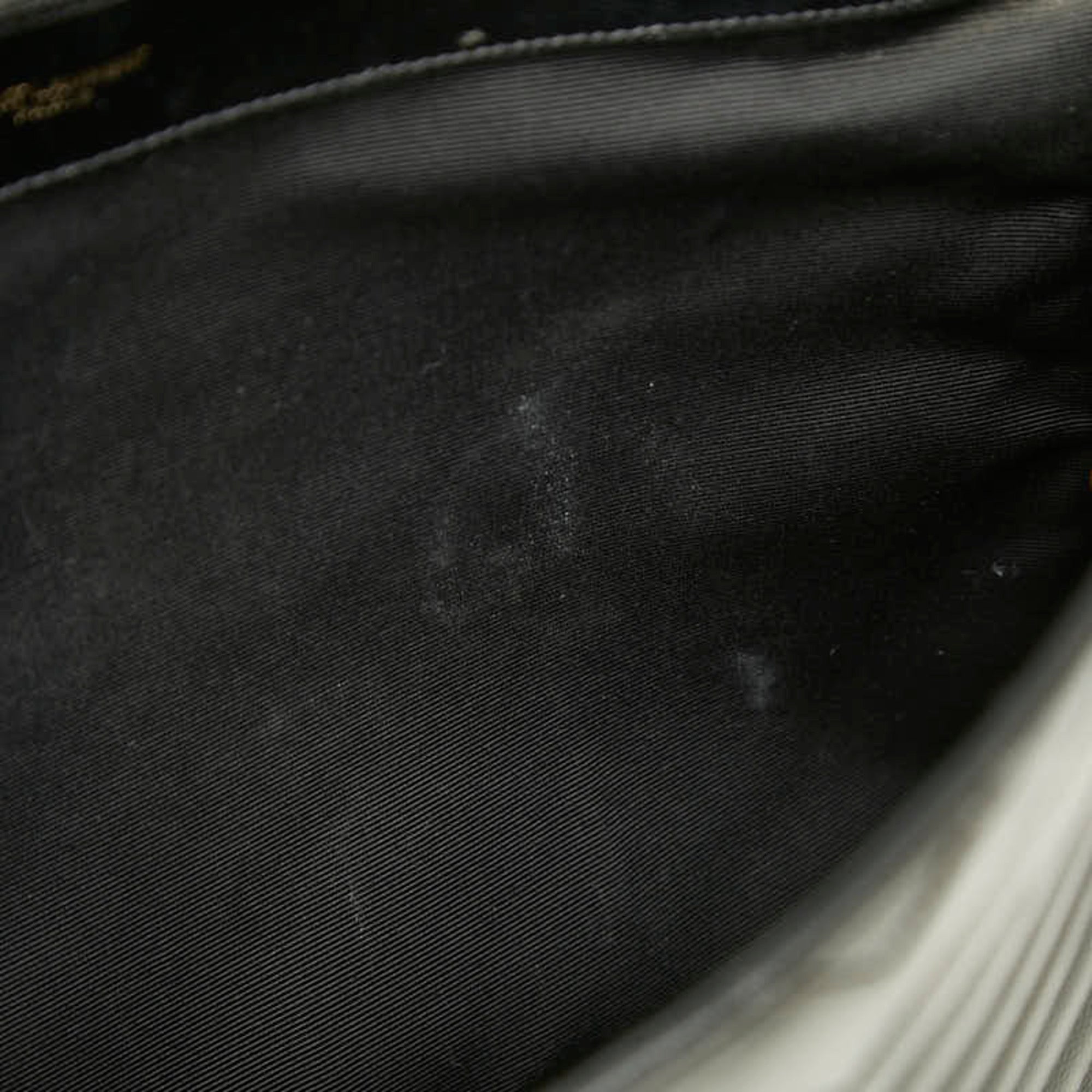 Saint Laurent Black Leather Shoulder Bag Tote Bag (Pre-Owned)