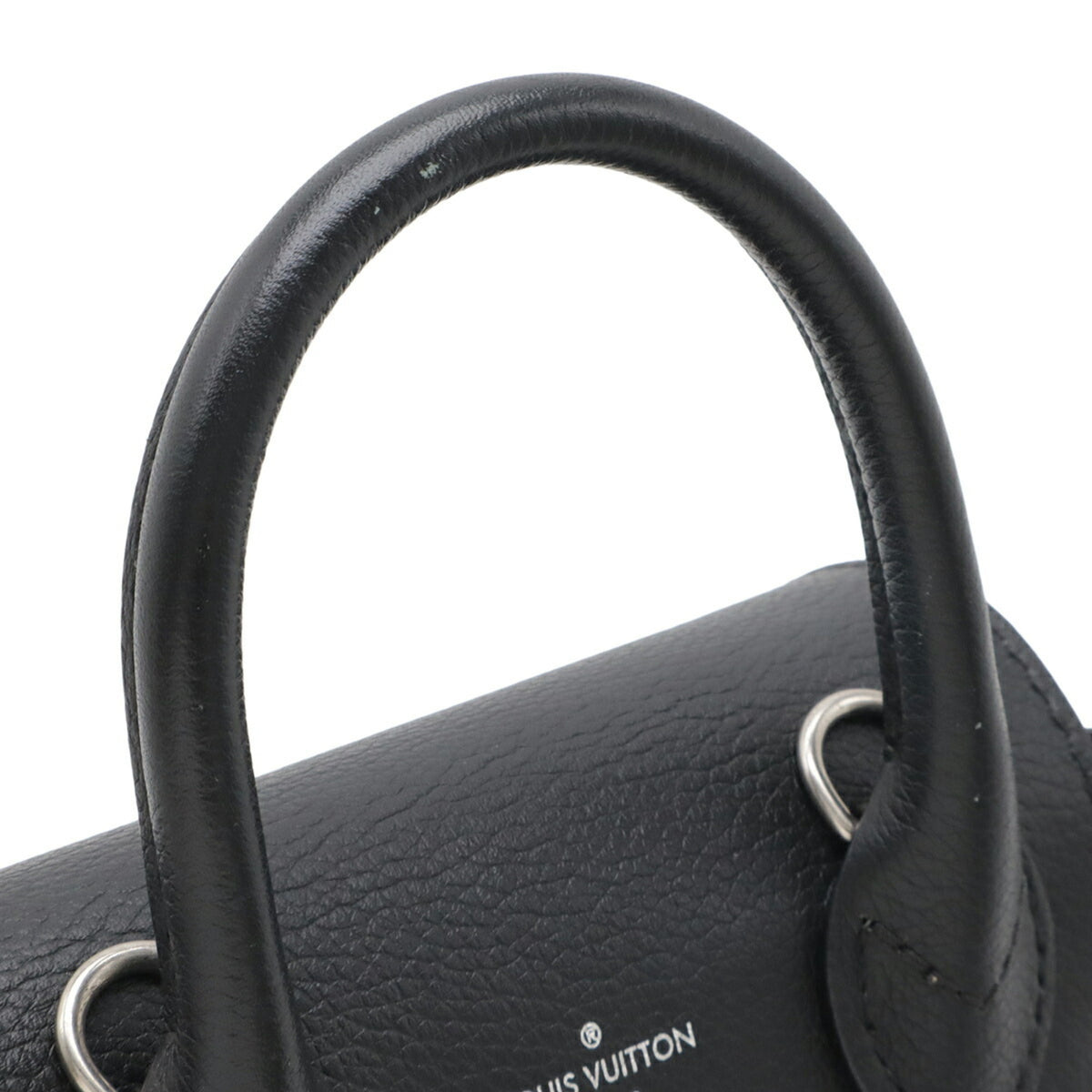 Louis Vuitton Black Noir Leather Backpack Handbag Shoulder Bag (Pre-Owned)