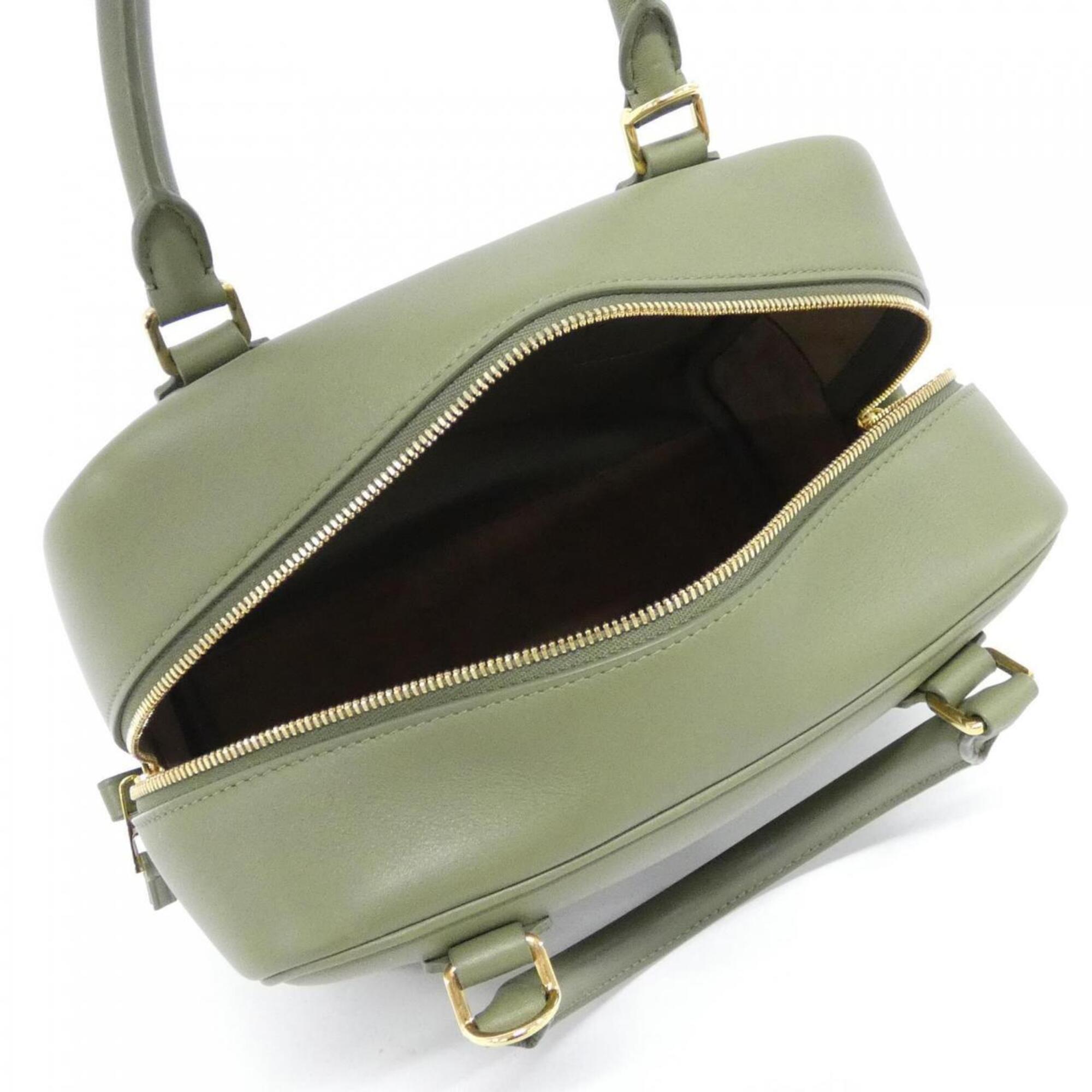 Loewe Green Leather Handbag (Pre-Owned)