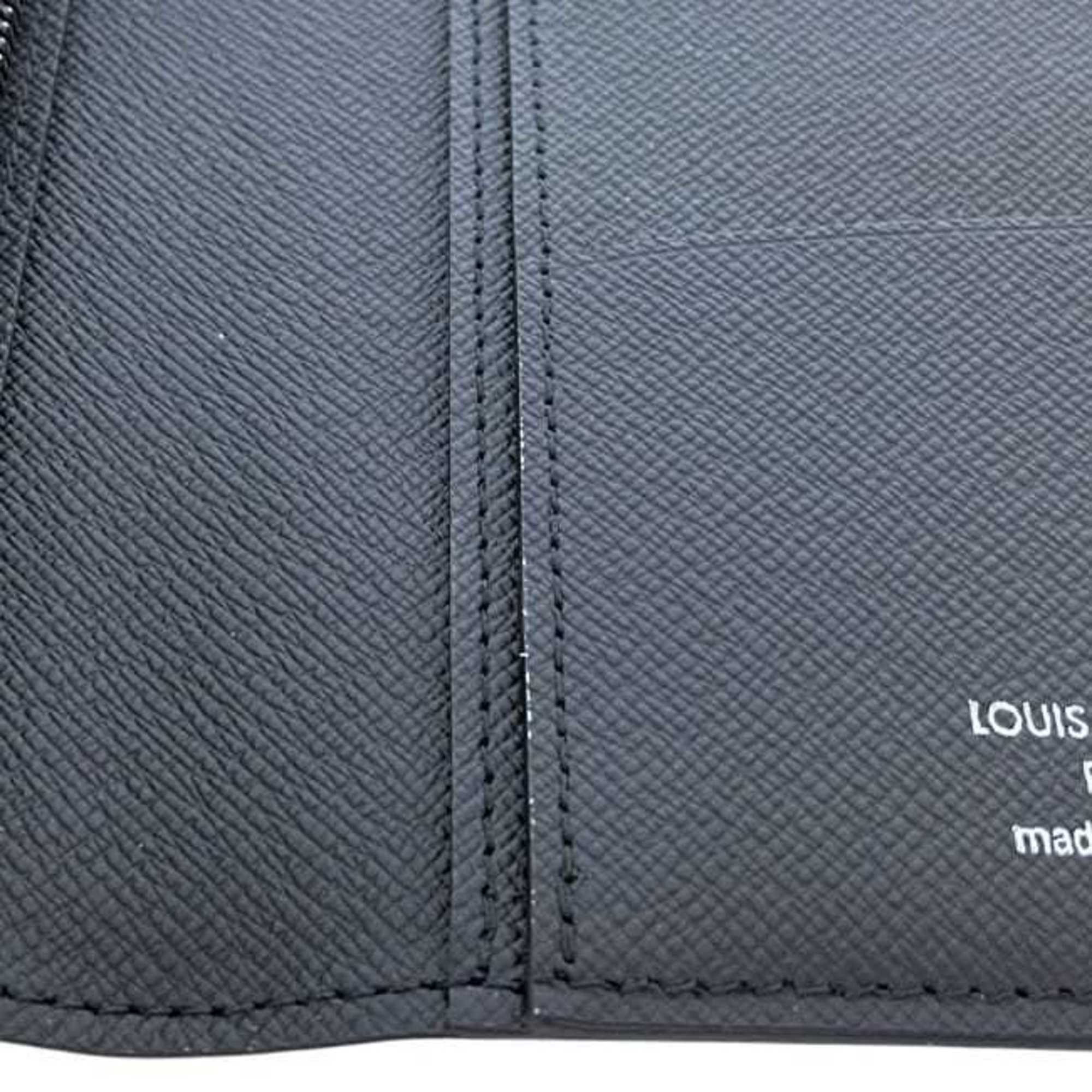 Louis Vuitton Black Monogram Eclipse Monogram Eclipse Long Wallet (Bi-Fold) (Pre-Owned)