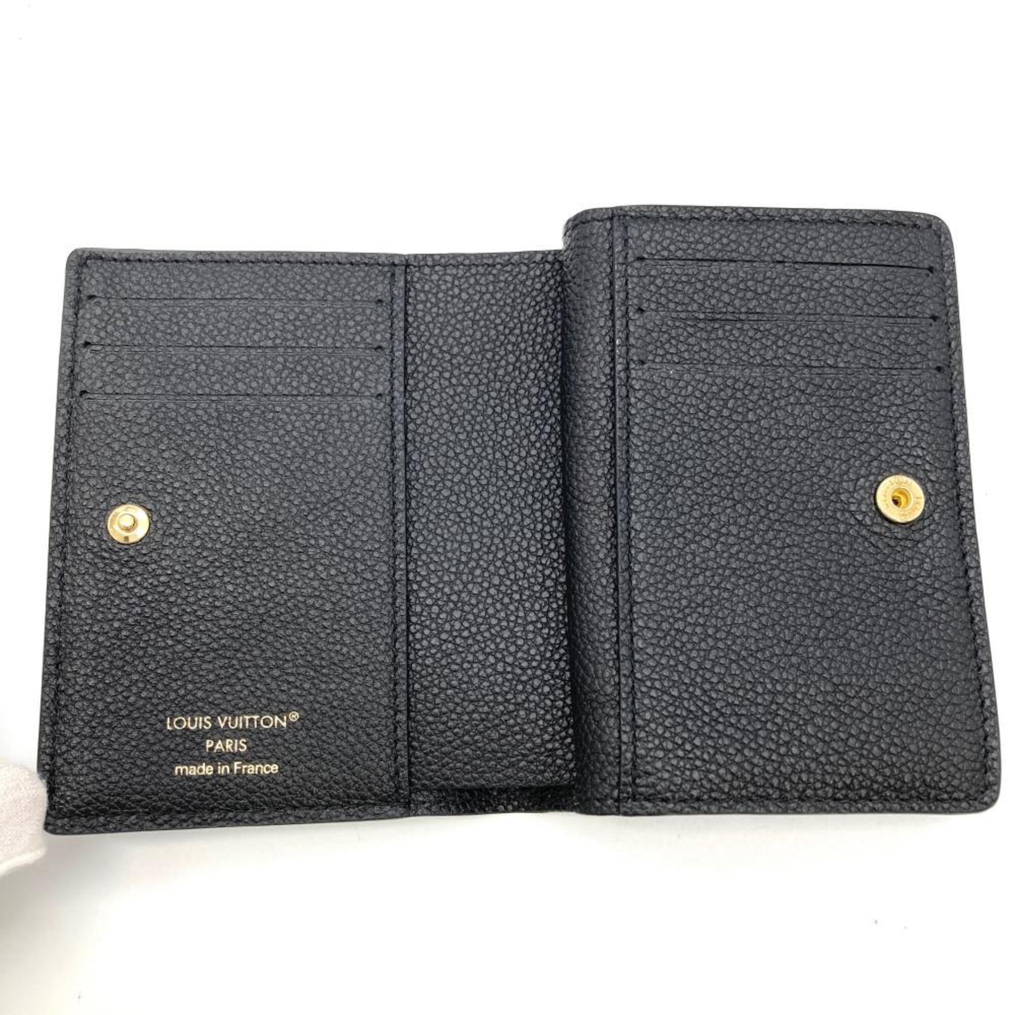 Louis Vuitton Black Monogram Noir Monogram Empreinte Wallet (Bi-Fold) (Pre-Owned)