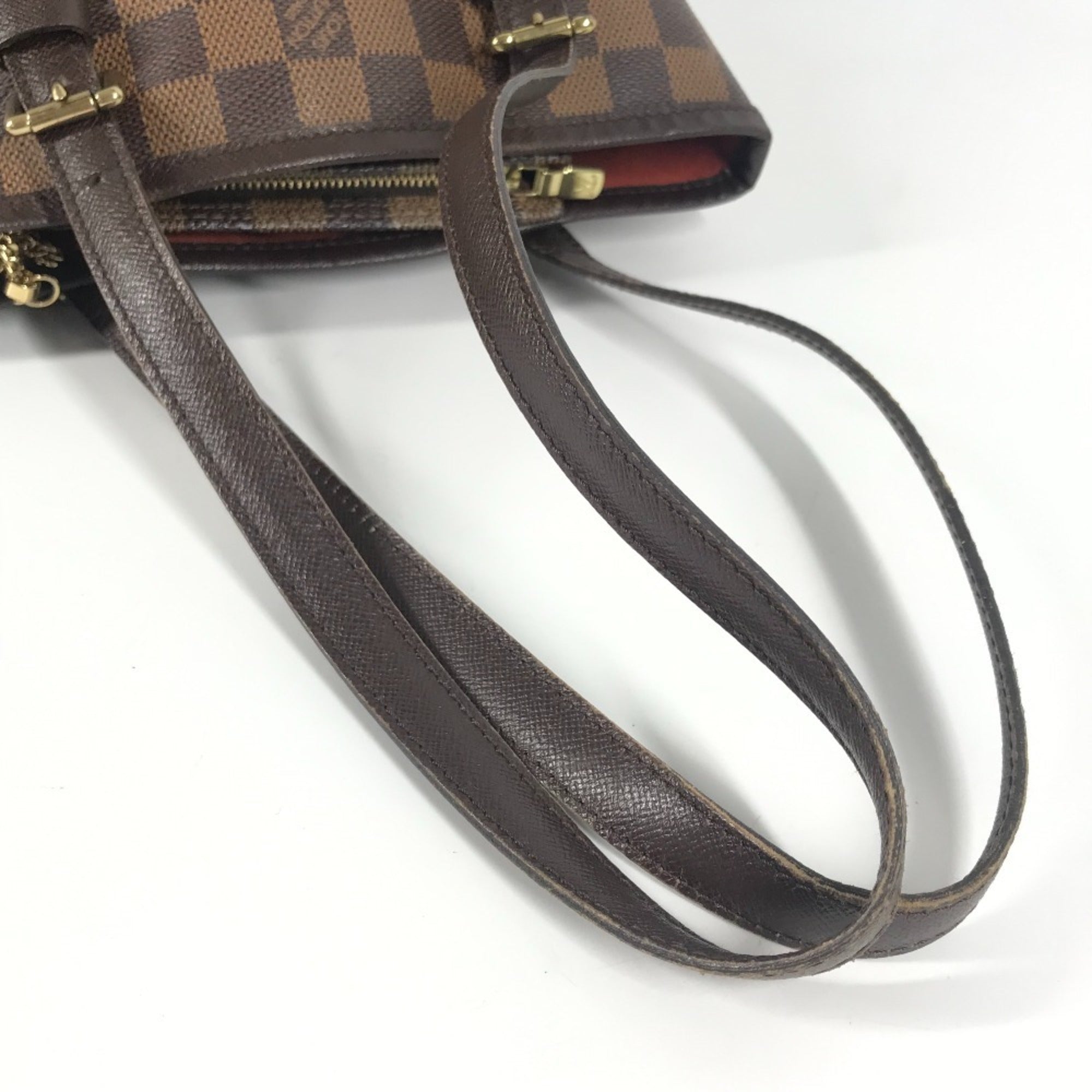 Louis Vuitton Brown Damier Canvas Shoulder Bag Tote Bag (Pre-Owned)