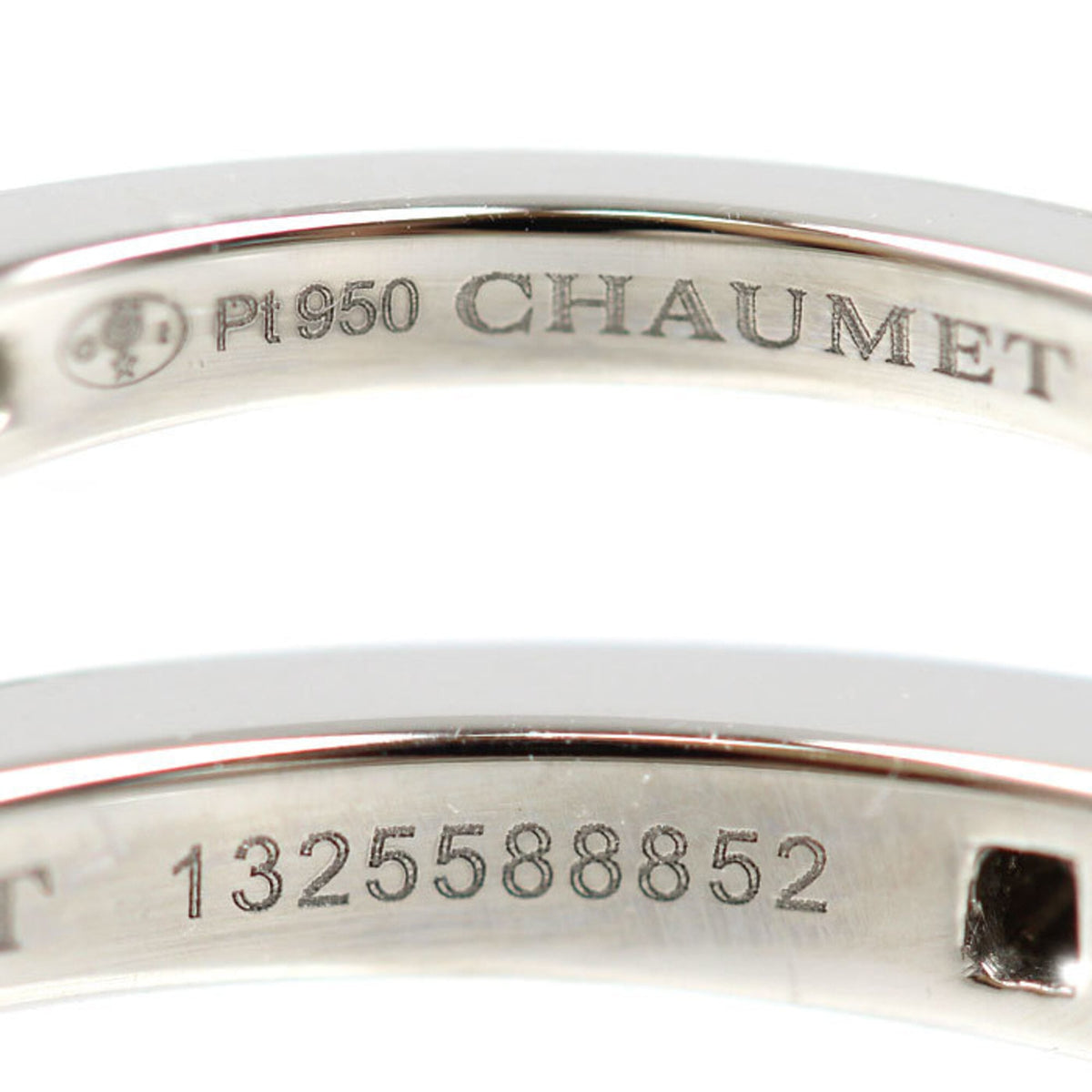 Chaumet Platinum 950 Band Ring (Pre-Owned)