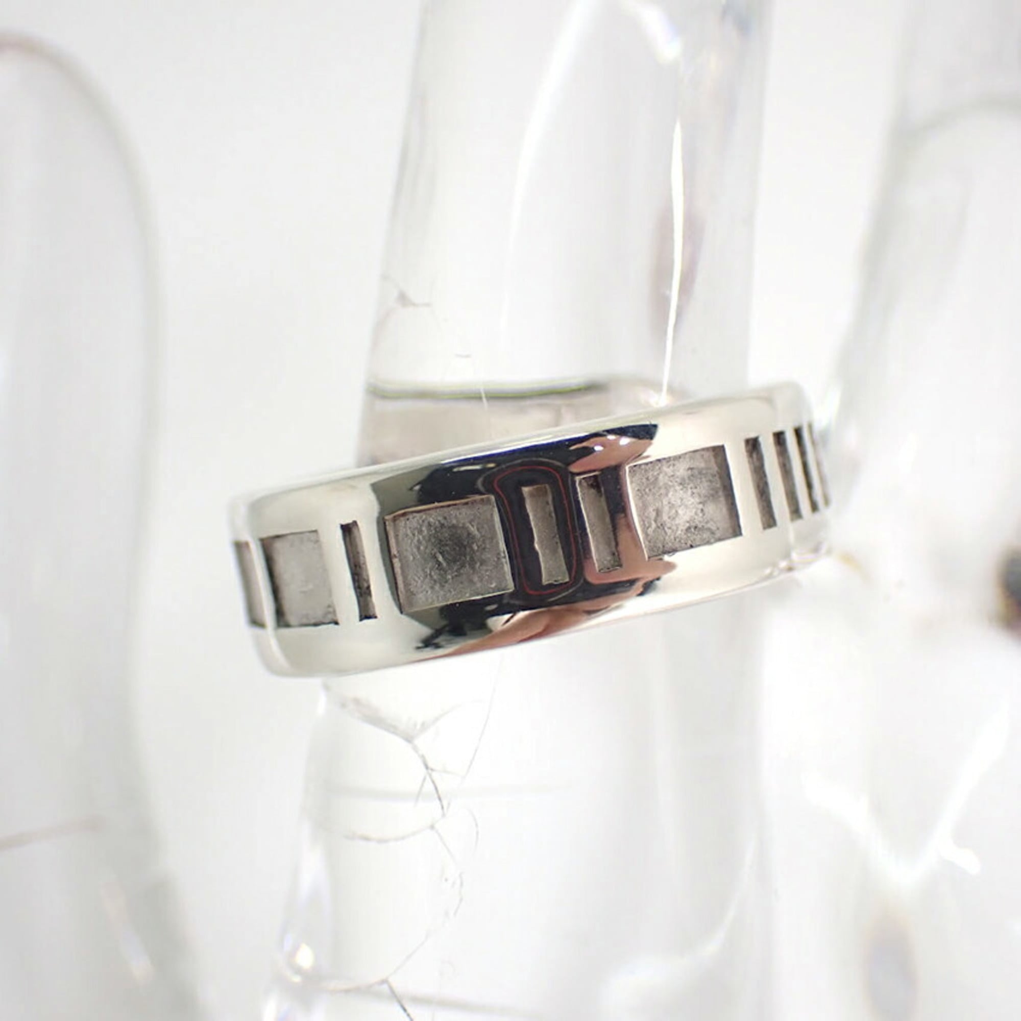 Tiffany Silver Sterling Silver 925 Band Ring (Pre-Owned)
