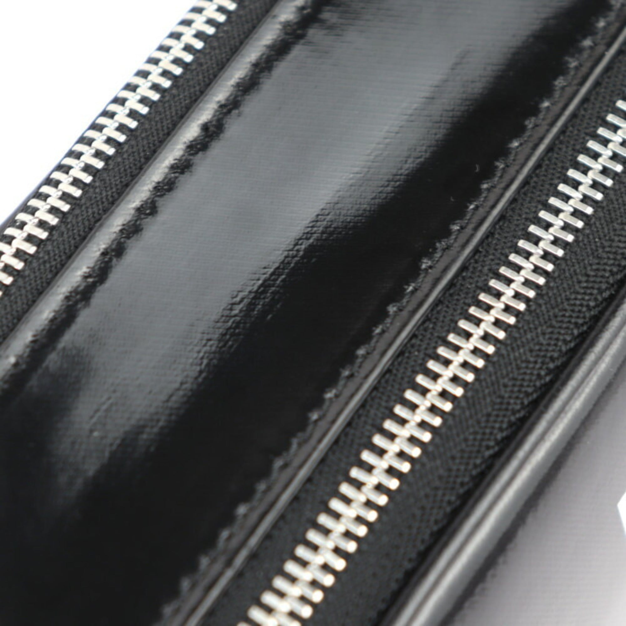 Burberry Black White Coated Canvas Leather Pochette Pouch Shoulder Bag (Pre-Owned)