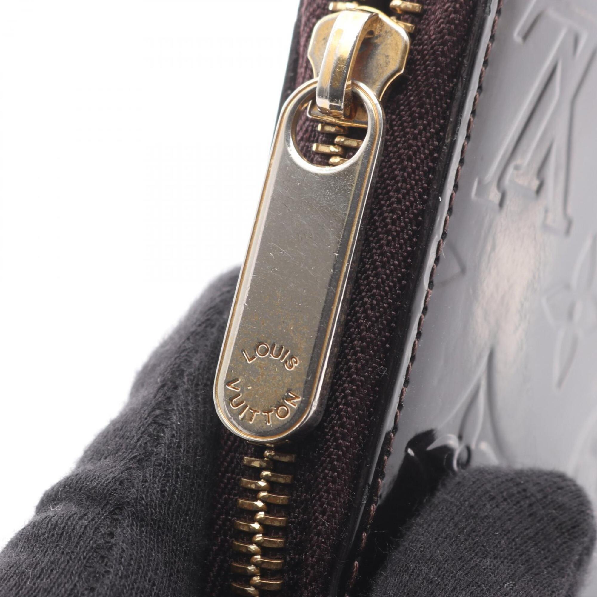 Louis Vuitton Amarante Purple Vernis Long Wallet (Bi-Fold) (Pre-Owned)