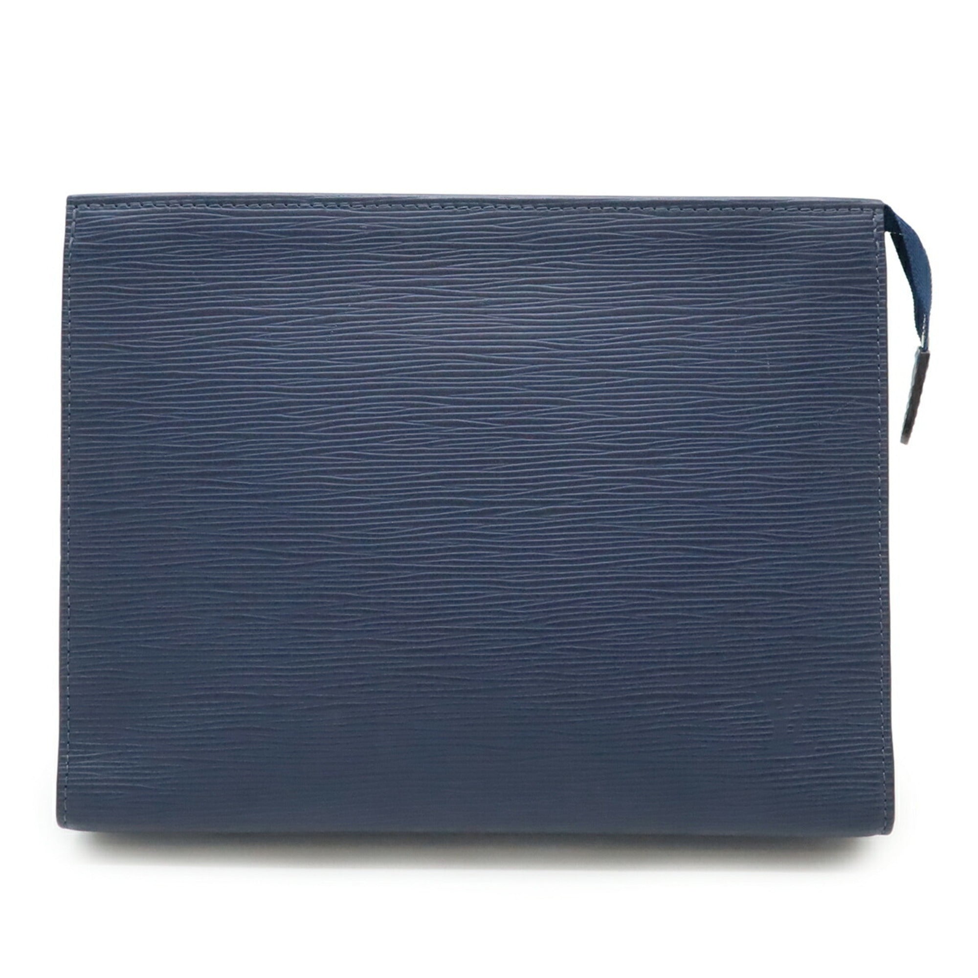 Louis Vuitton Navy Epi Leather Pouch (Pre-Owned)
