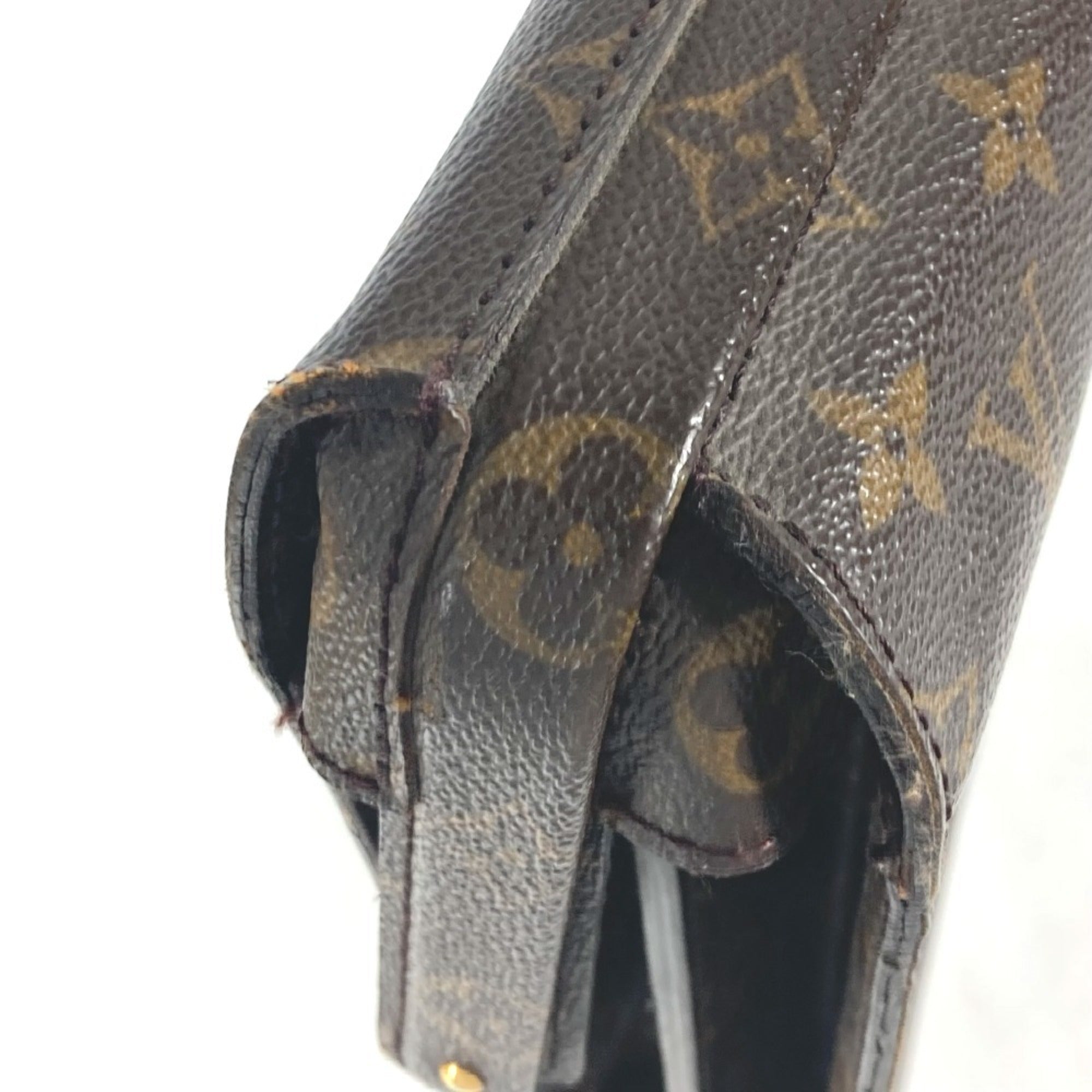 Louis Vuitton Brown Monogram Monogram Briefcase (Pre-Owned)
