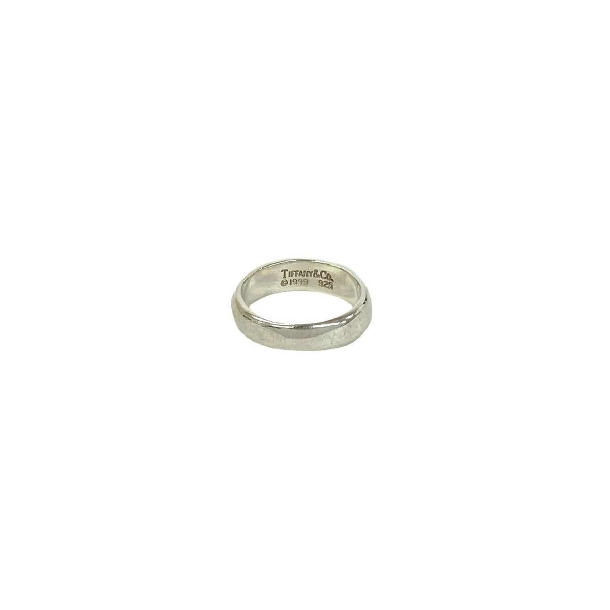 Tiffany Silver Silver 925 Band Ring (Pre-Owned)