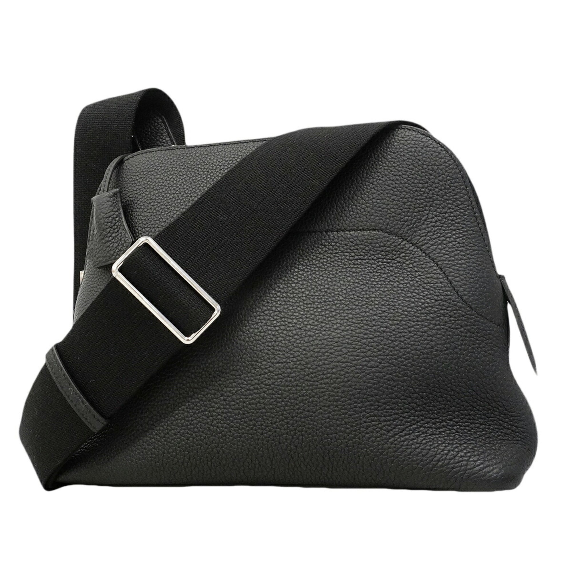 Hermes Black Togo Leather Shoulder Bag (Pre-Owned)