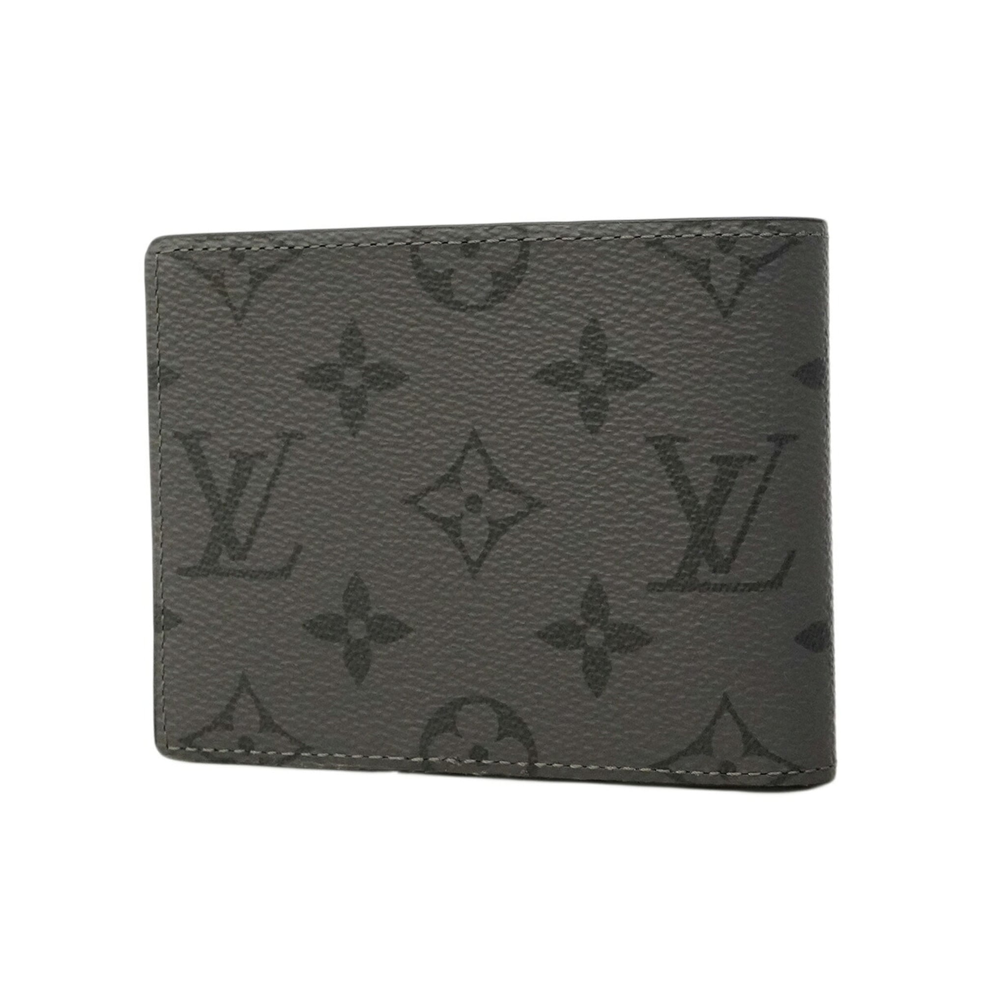 Louis Vuitton Black Gray Wallet (Bi-Fold) (Pre-Owned)