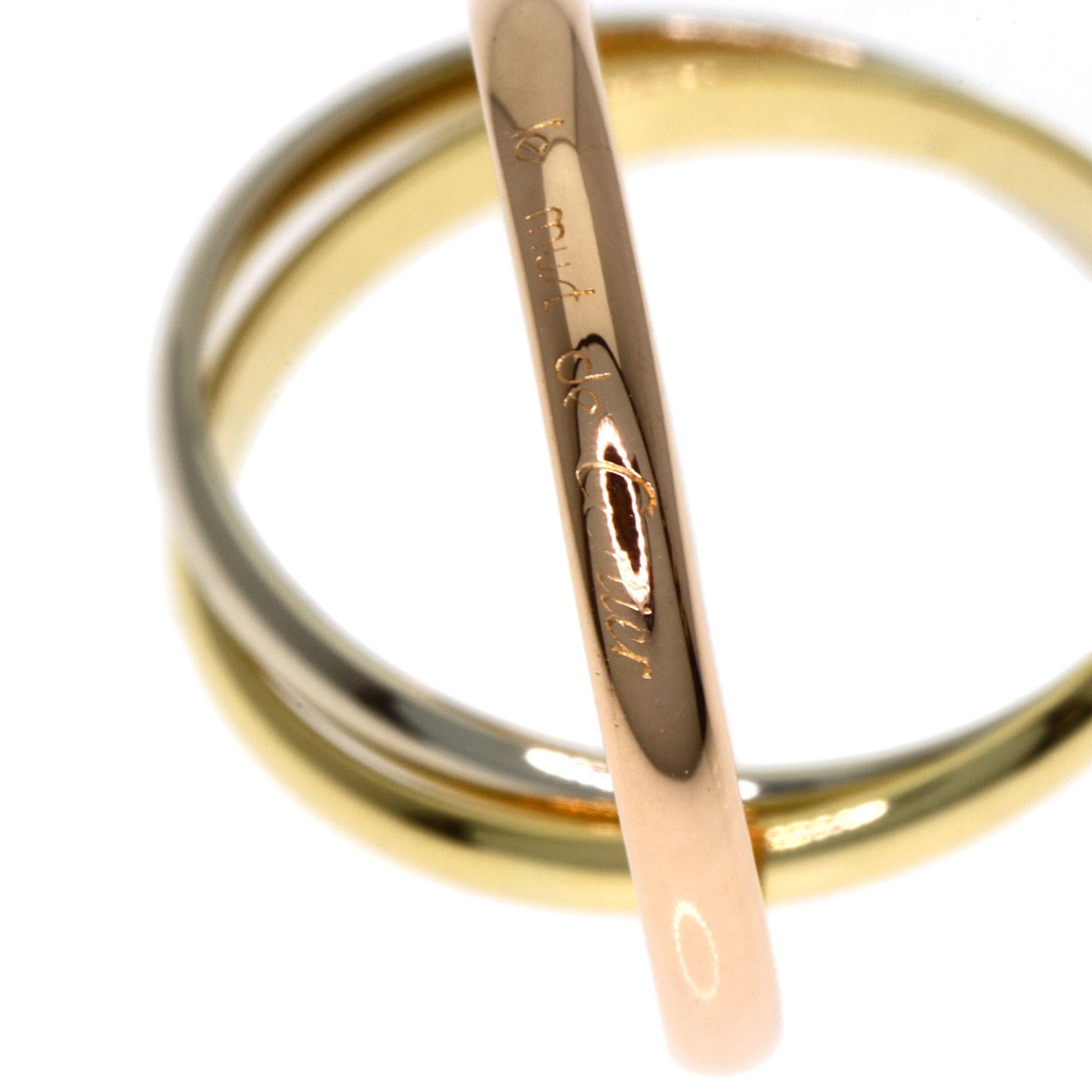 Cartier Yellow Gold (18K) Pink Gold (18K) White Gold (18K) Band Ring (Pre-Owned)