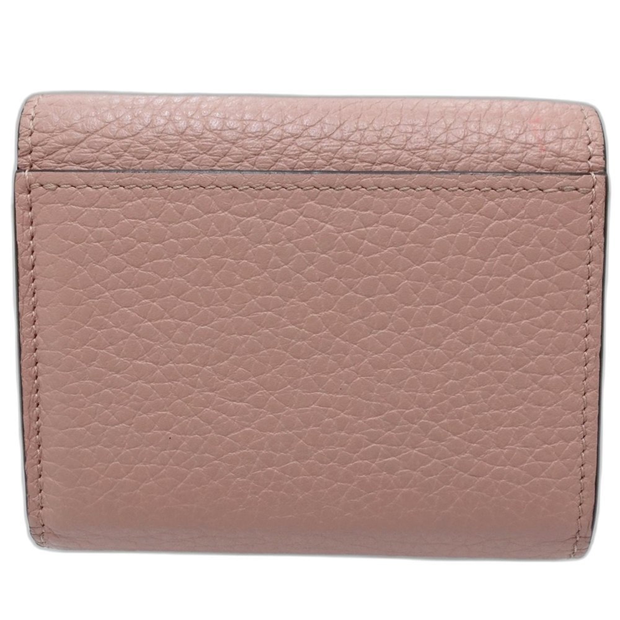 Louis Vuitton Magnolia Leather Wallet (Tri-Fold) (Pre-Owned)