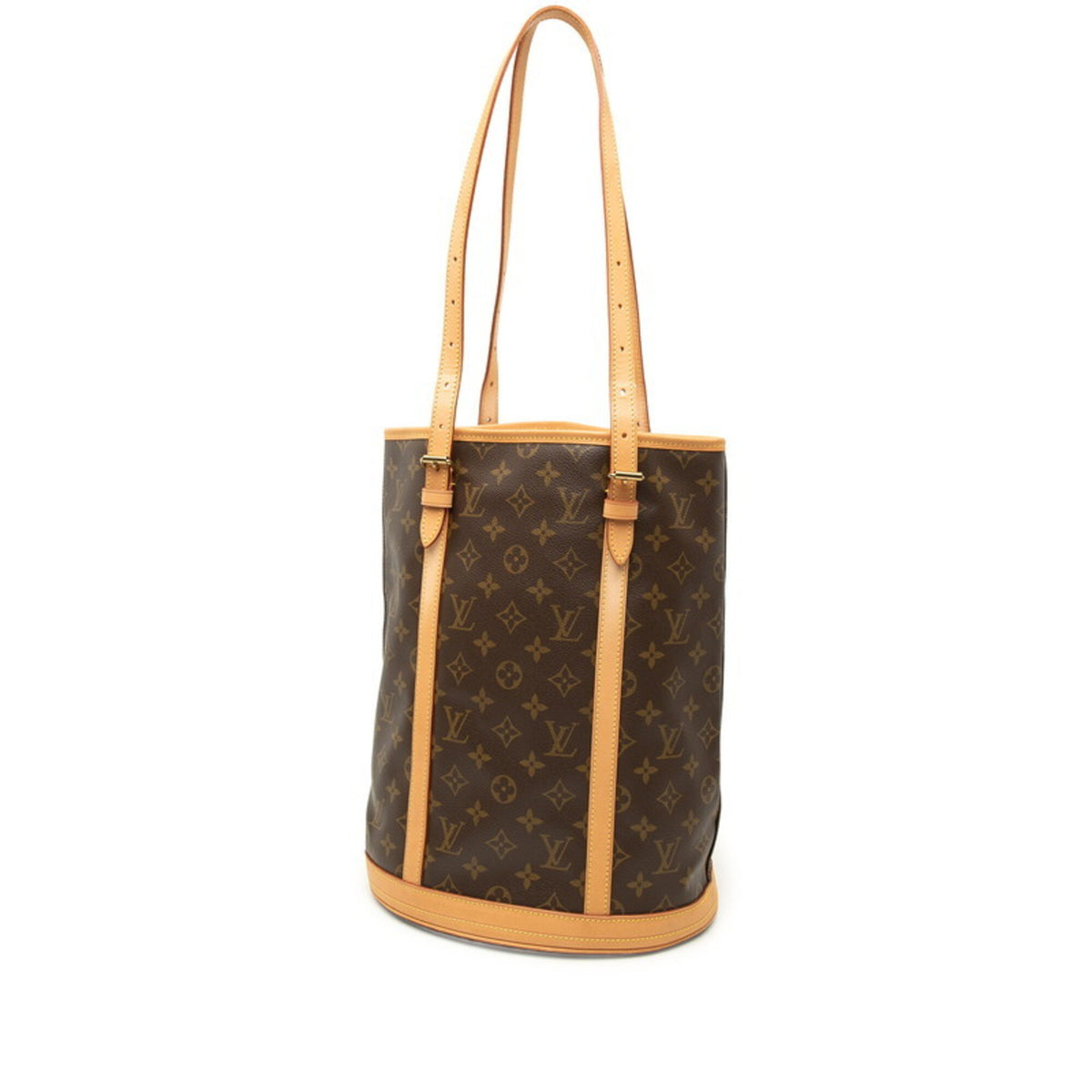 Louis Vuitton Brown Pvc Leather Shoulder Bag Tote Bag (Pre-Owned)