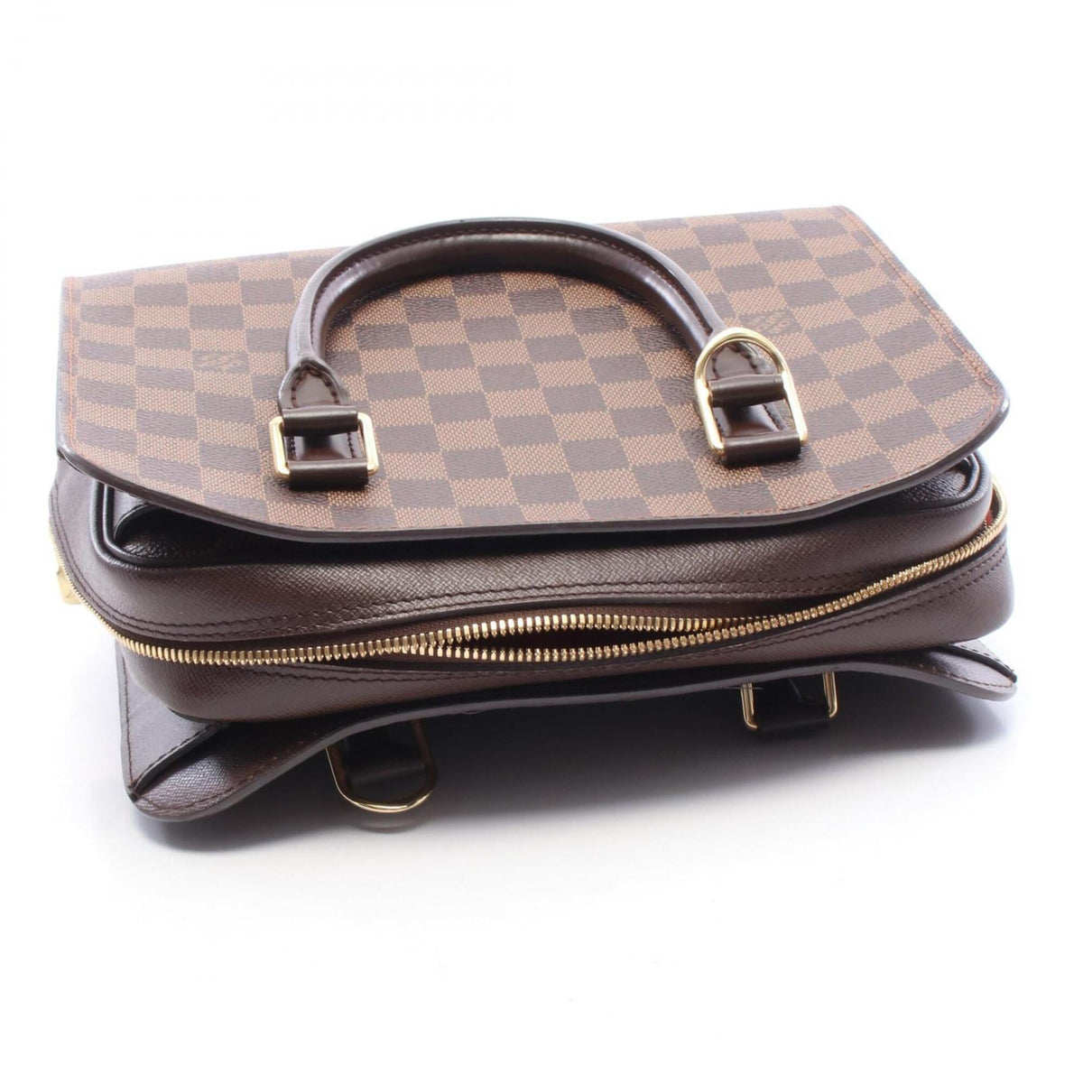 Louis Vuitton Brown Damier Canvas Coated Canvas Handbag (Pre-Owned)