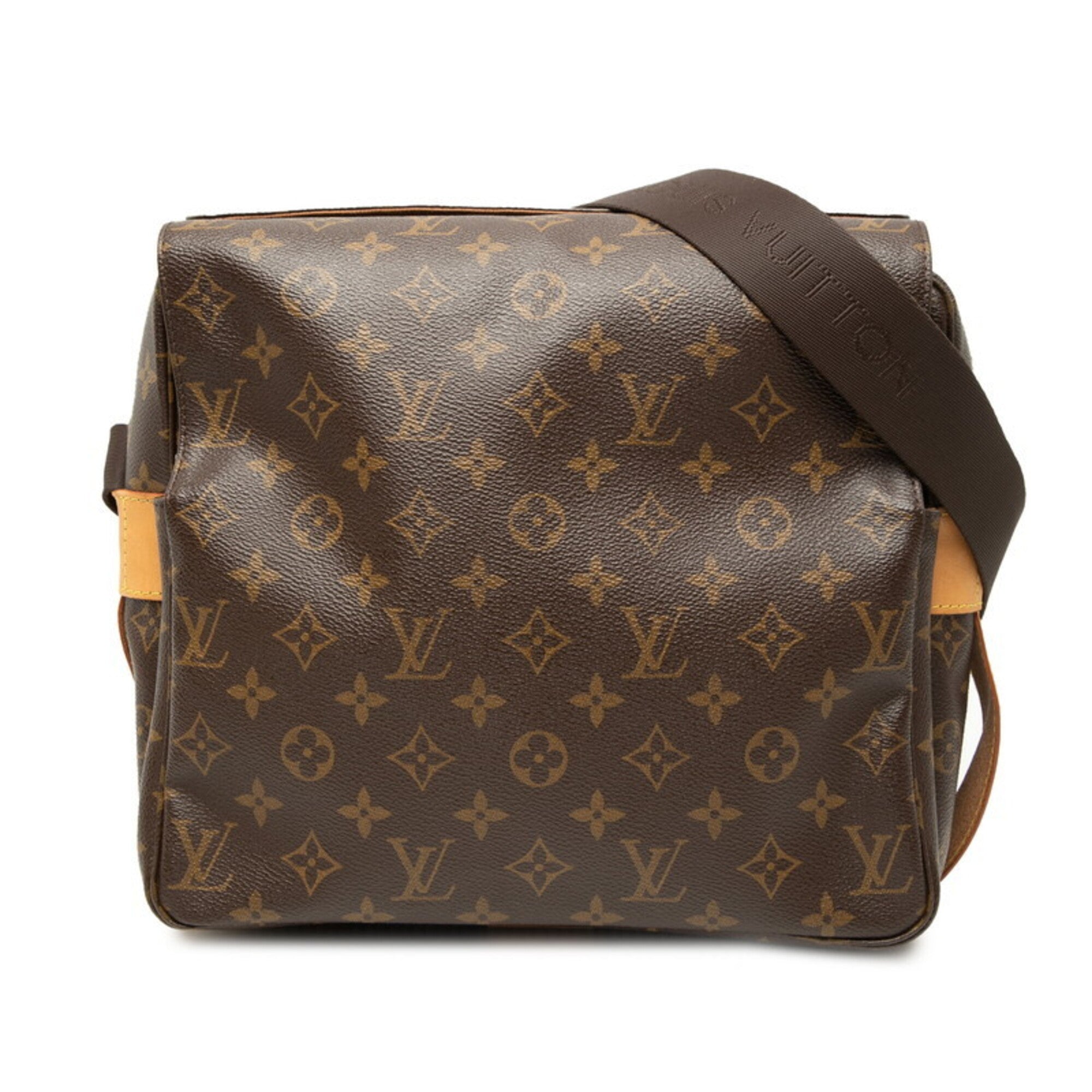 Louis Vuitton Brown Pvc Leather Shoulder Bag (Pre-Owned)