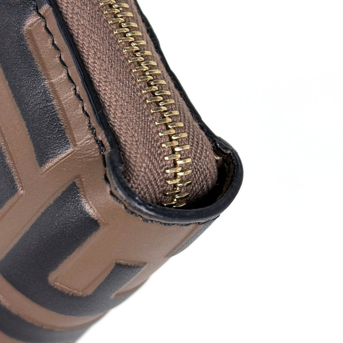 Fendi Brown Coated Canvas Leather Wallet (Bi-Fold) (Pre-Owned)