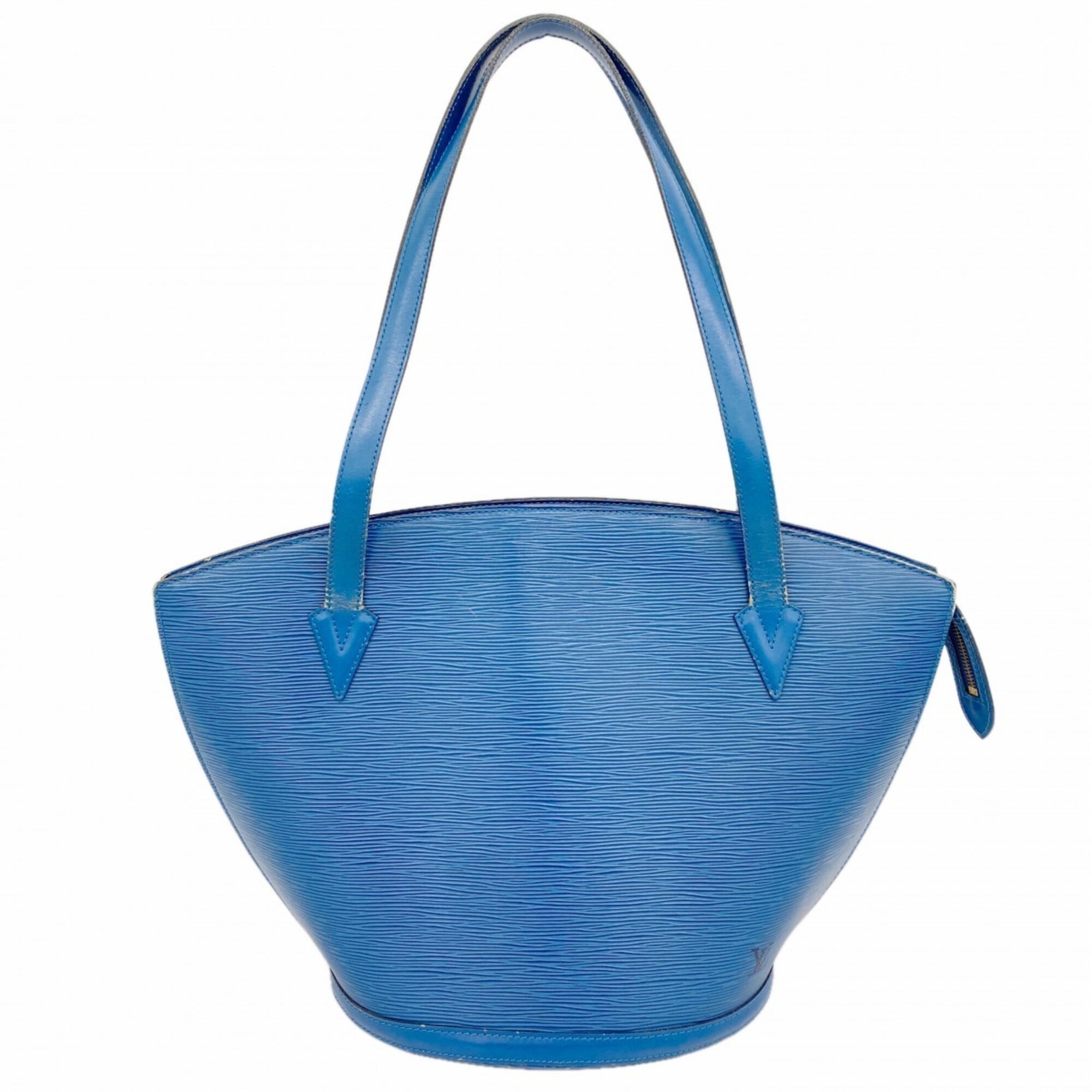 Louis Vuitton Toledo Blue Shoulder Bag (Pre-Owned)