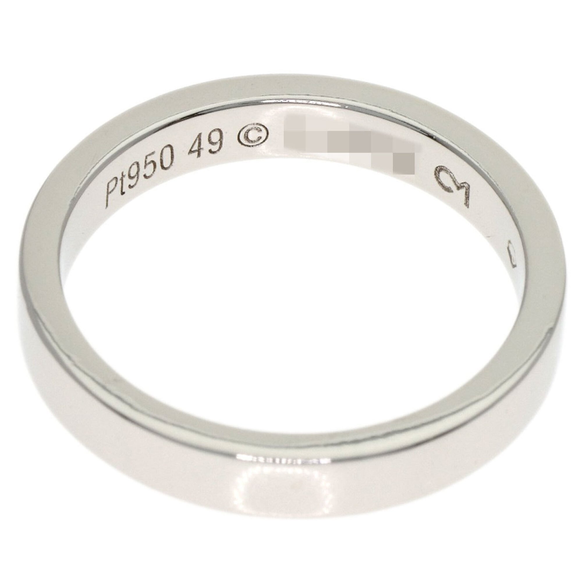 Cartier Platinum 950 Band Ring (Pre-Owned)
