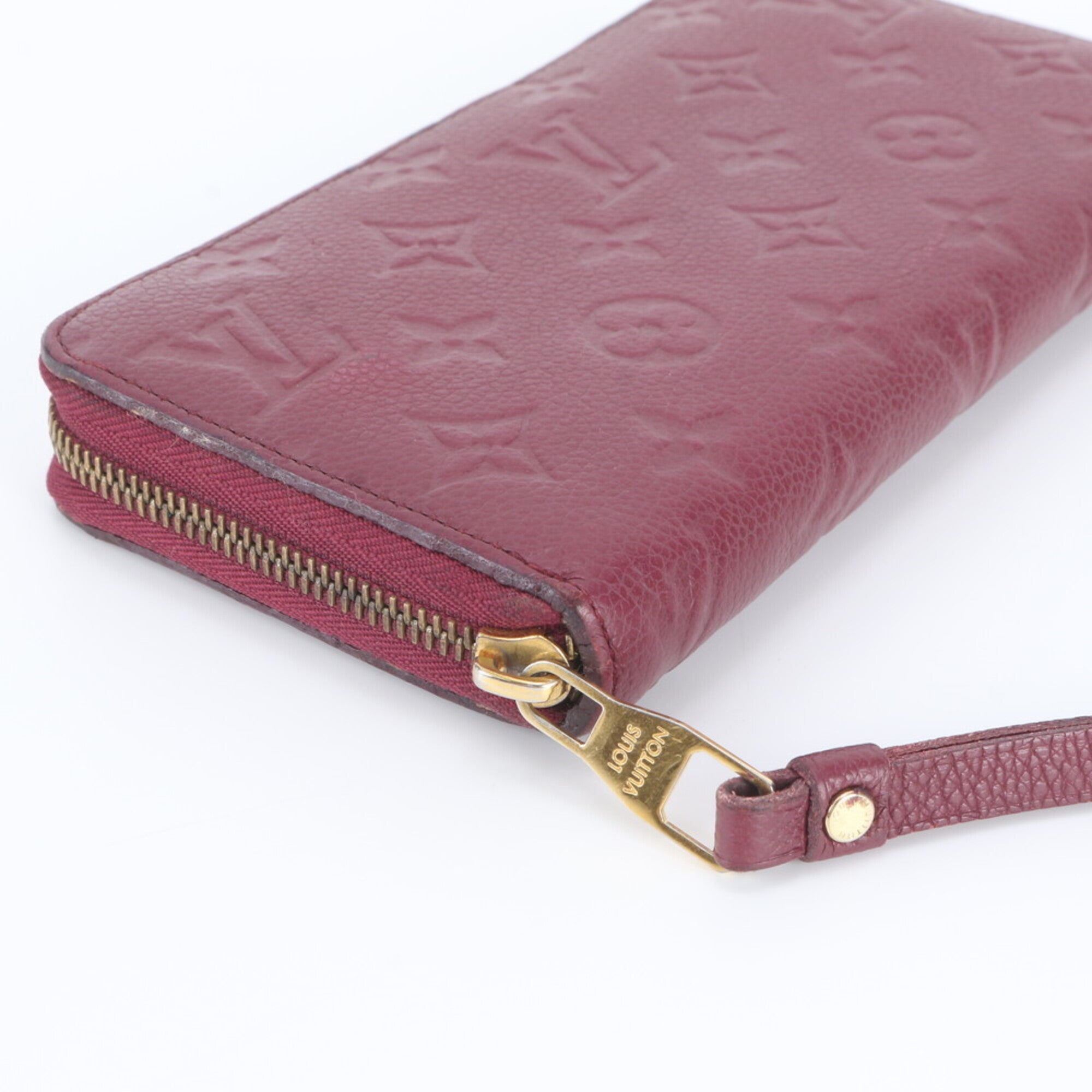 Louis Vuitton Aurore Leather Long Wallet (Bi-Fold) (Pre-Owned)