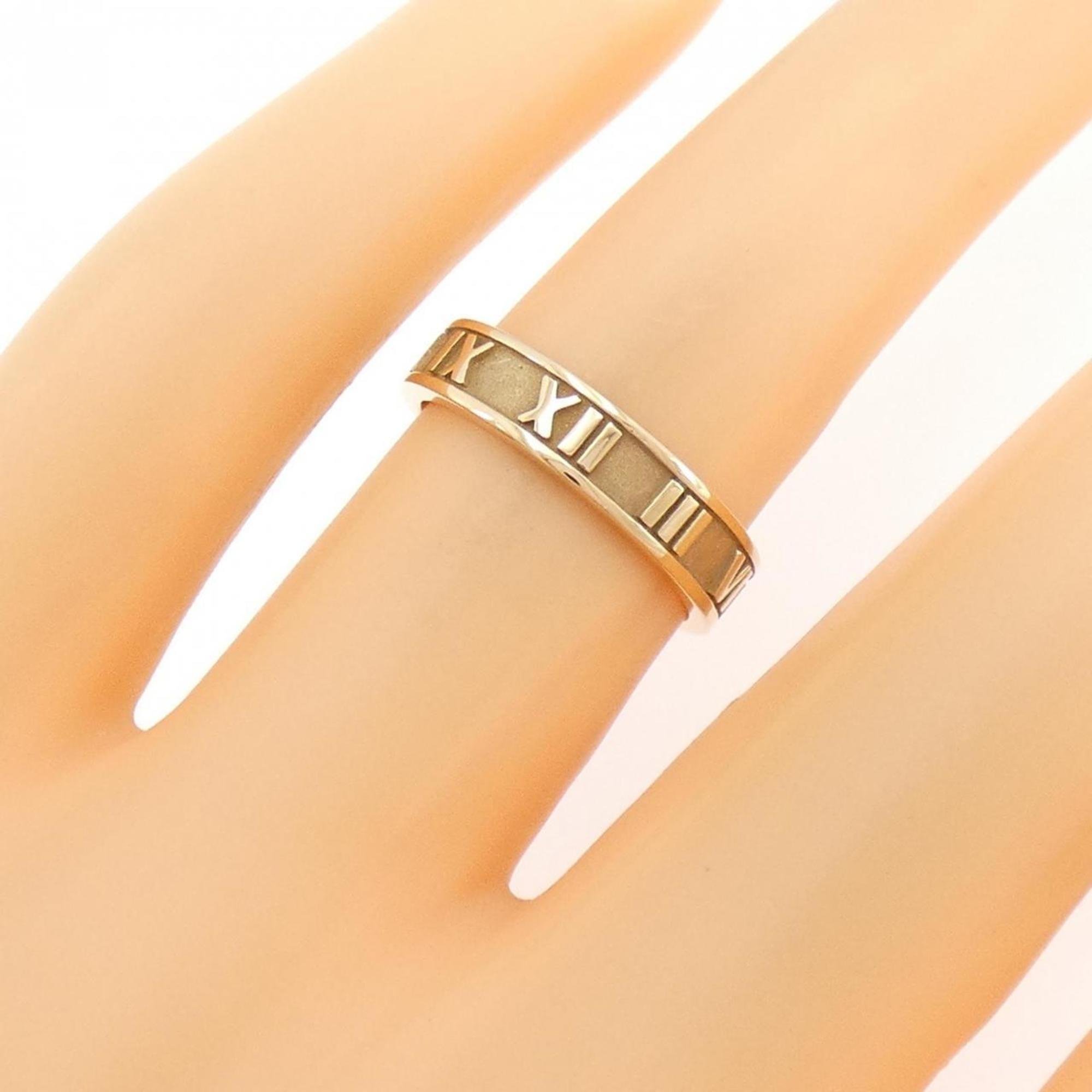 Tiffany Atlas Pink Gold (18K) Band Ring (Pre-Owned)