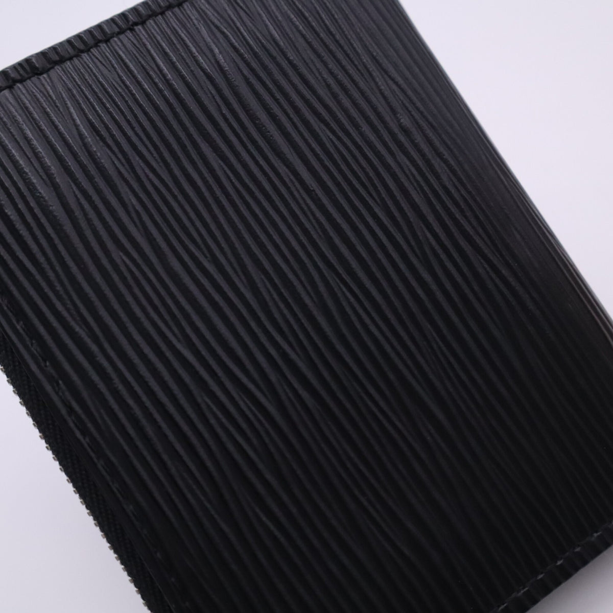 Louis Vuitton Epi Black Leather Coin Purse/Coin Case (Pre-Owned)