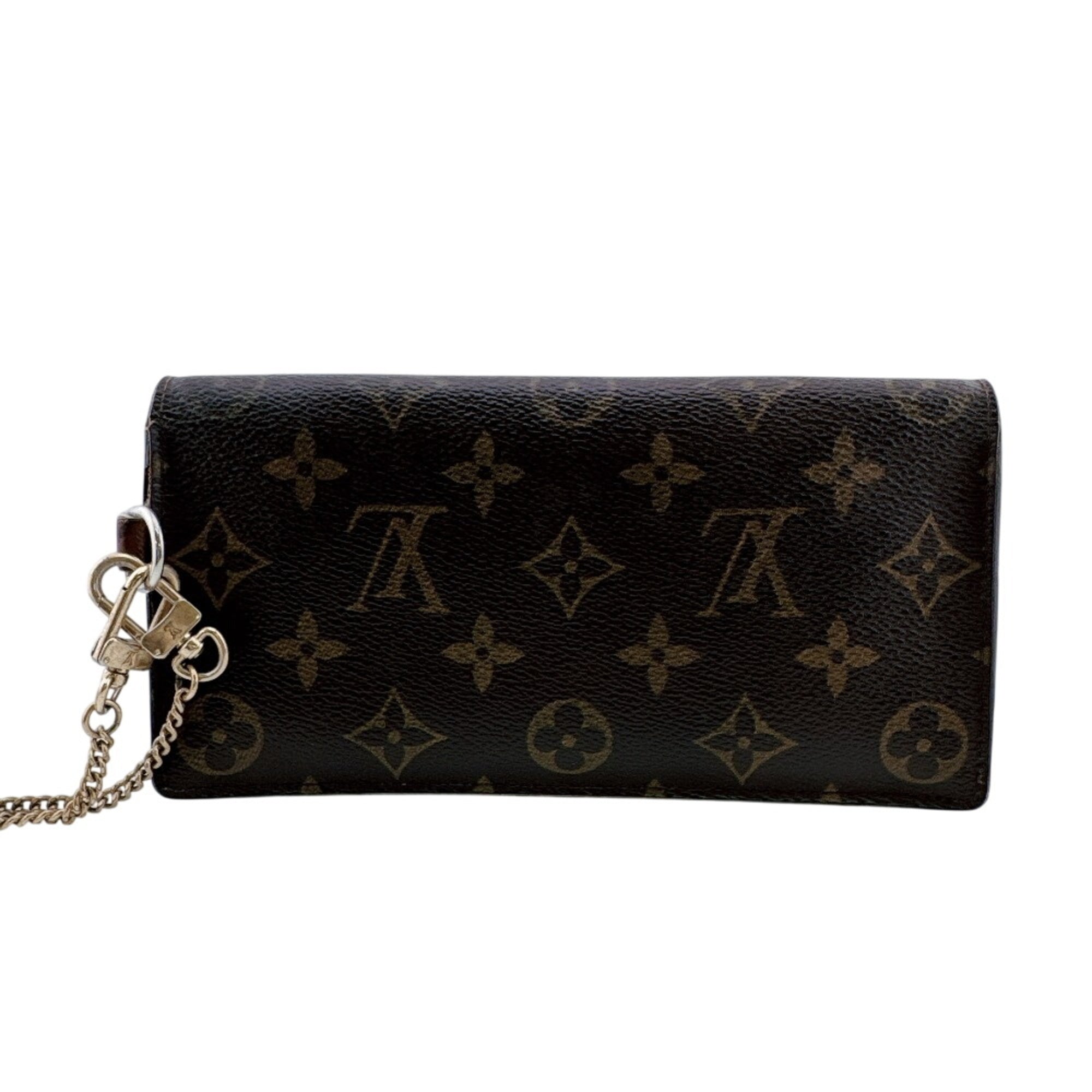 Louis Vuitton Brown Monogram Monogram Long Wallet (Bi-Fold) (Pre-Owned)