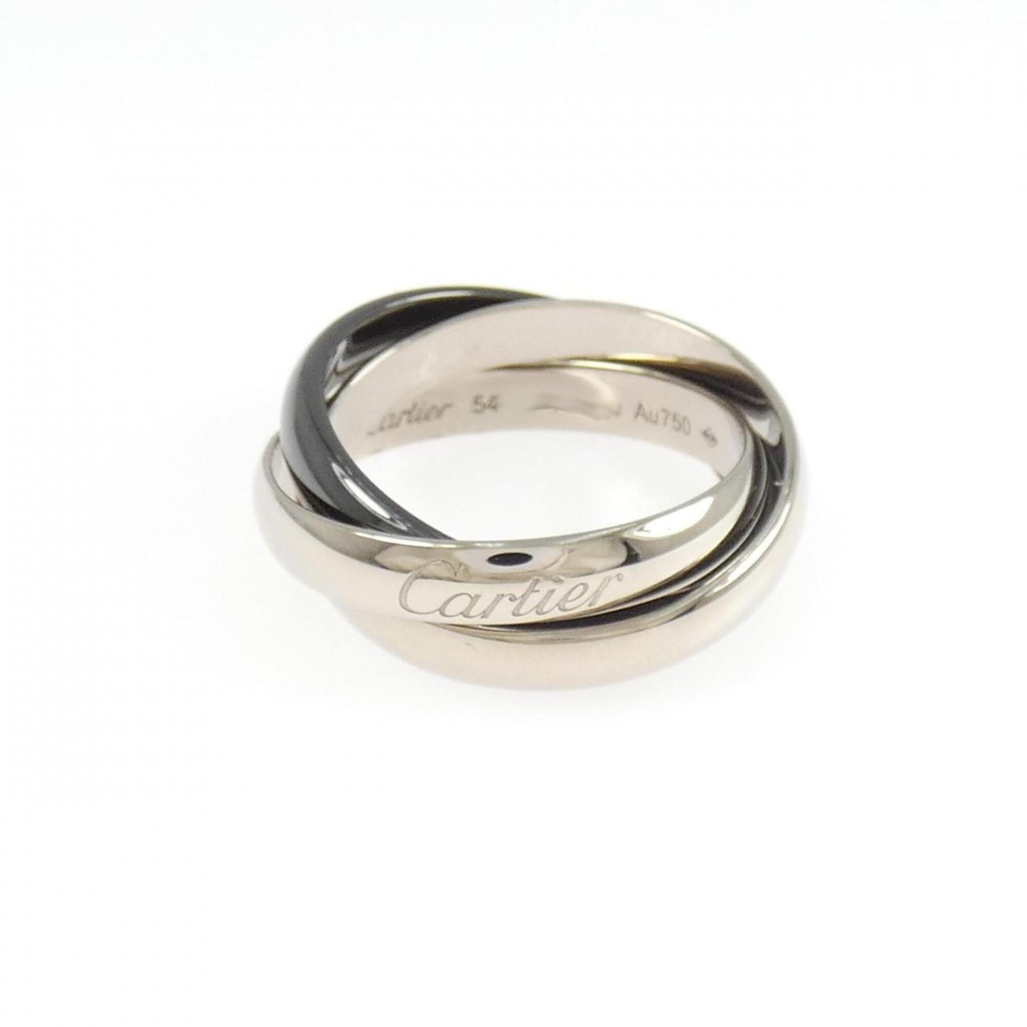 Cartier White Gold (18K) Ceramic Band Ring (Pre-Owned)
