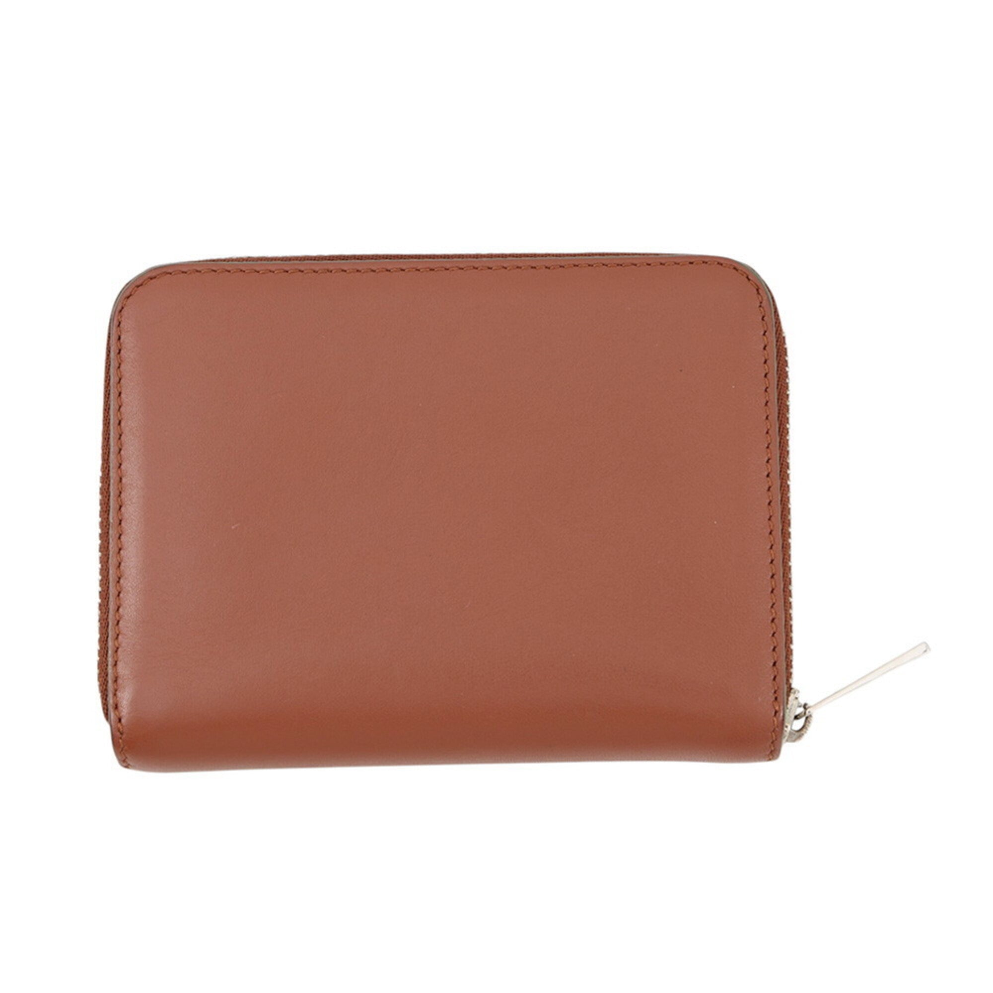 Loewe Brown Leather Coin Purse/Coin Case (Pre-Owned)