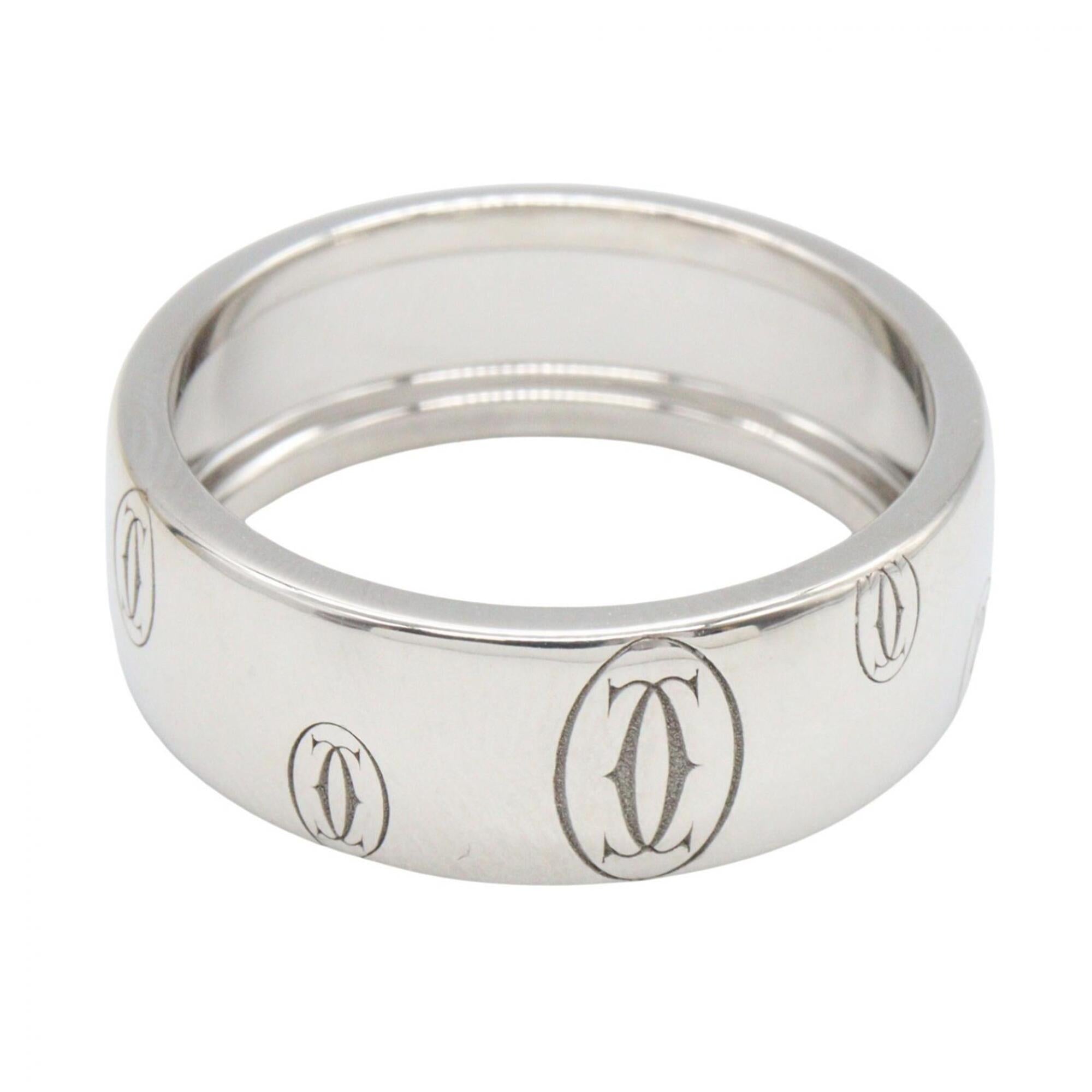Cartier Silver White Gold (18K) Band Ring (Pre-Owned)