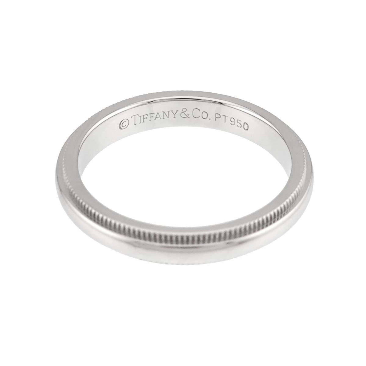 Tiffany Platinum 950 Band Ring (Pre-Owned)